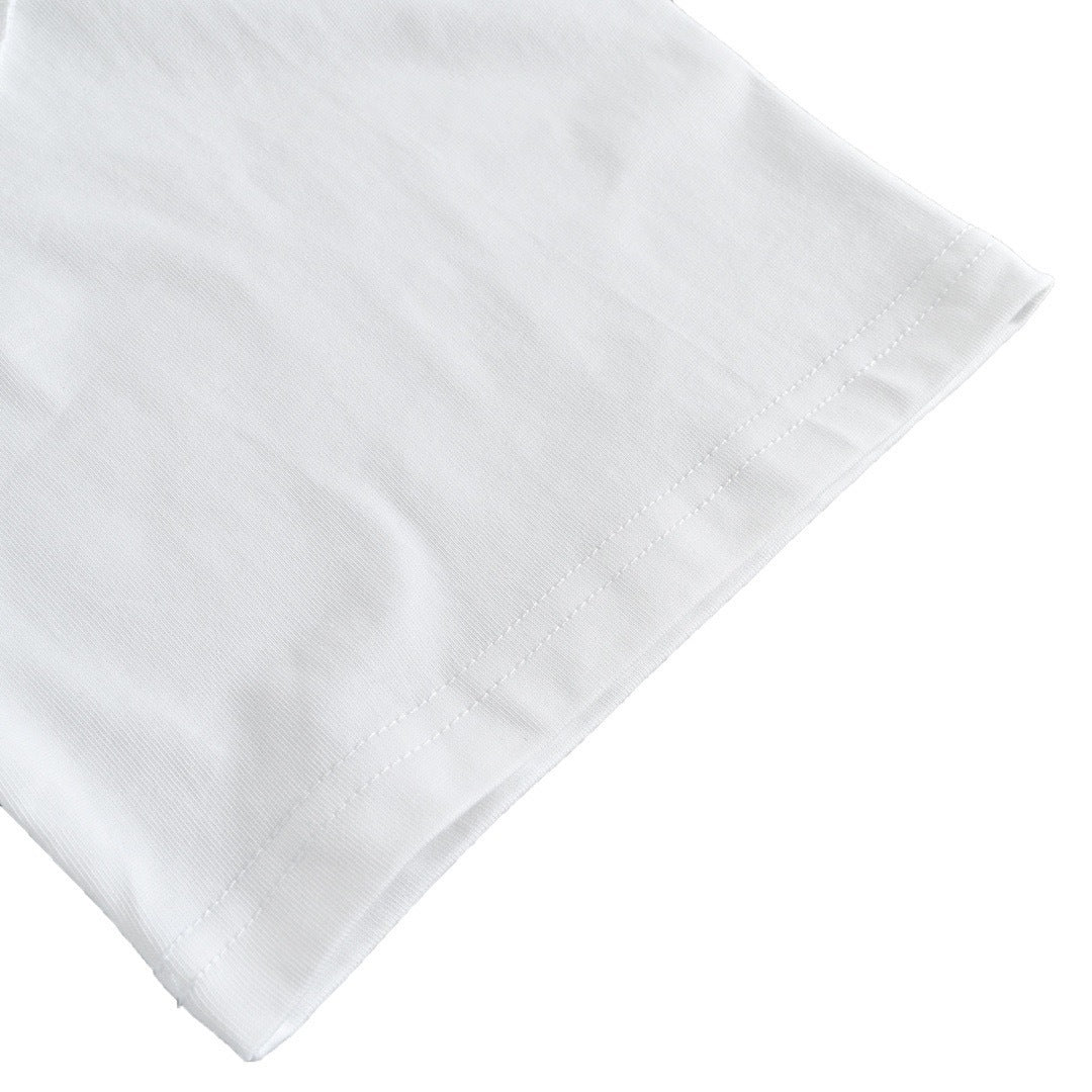 Ice Cream Letter Print T-shirt