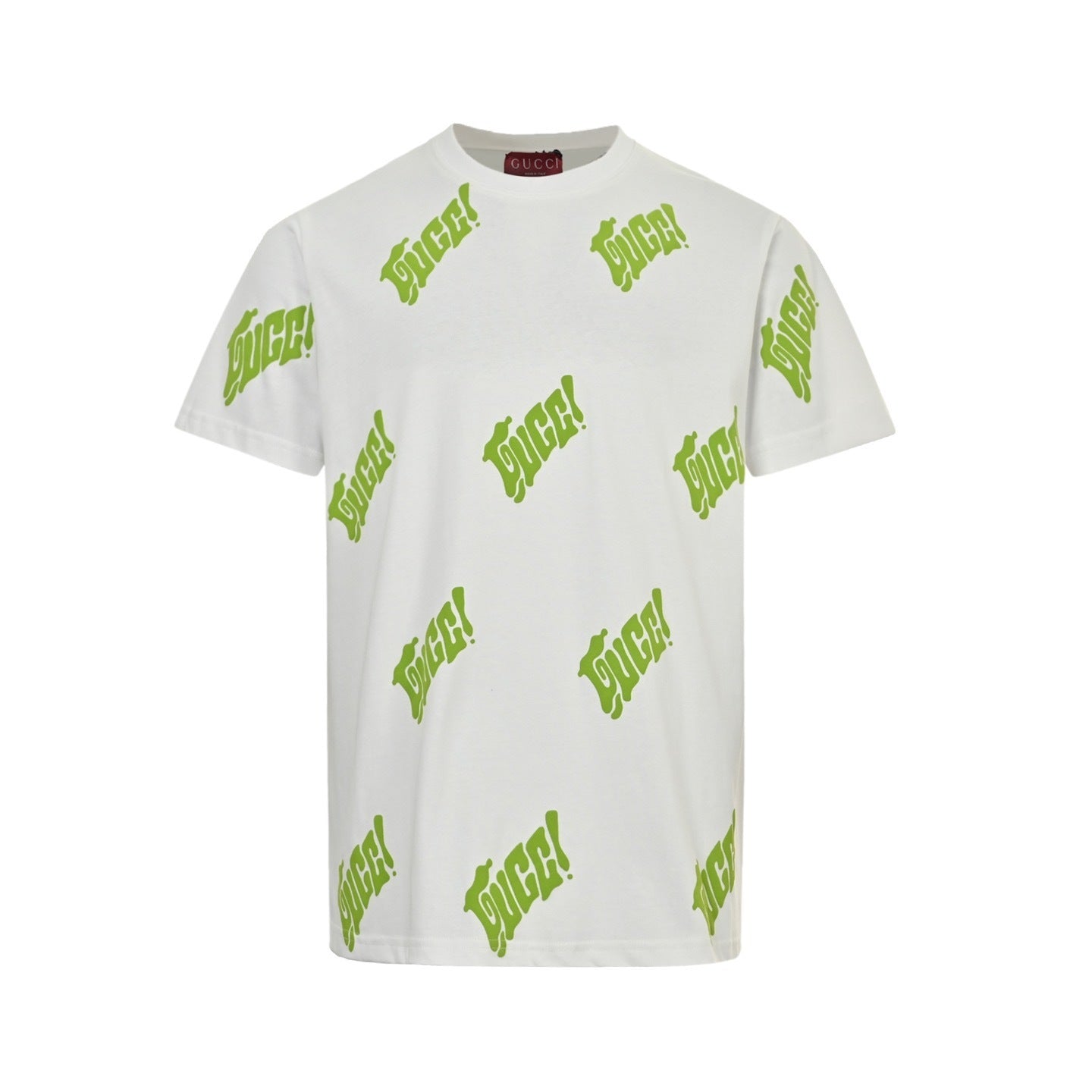 Green Foamed Printed T-shirt