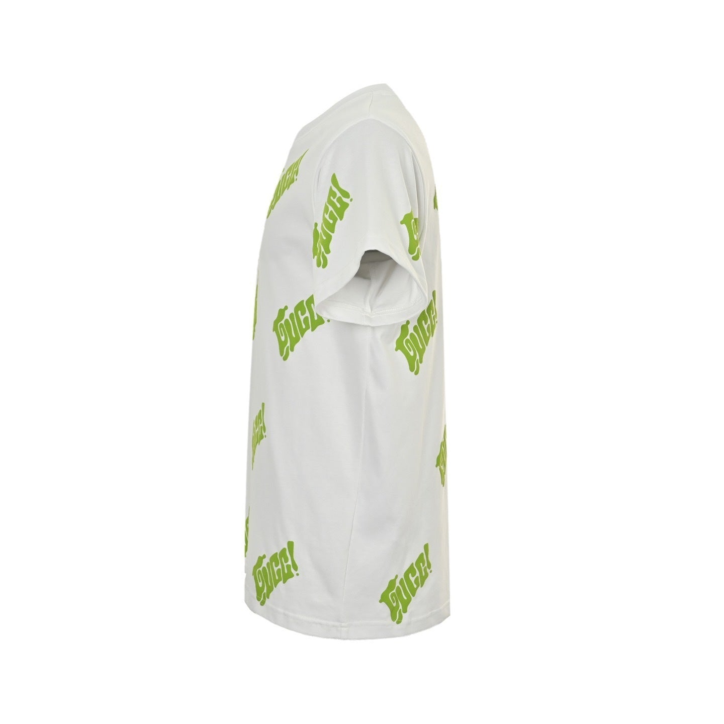 Green Foamed Printed T-shirt