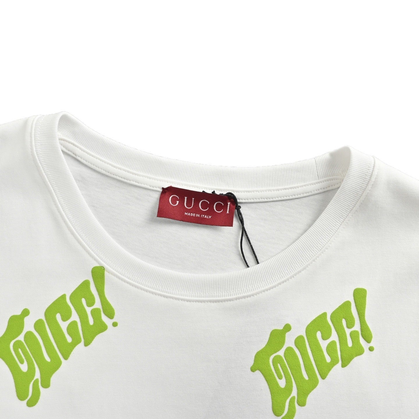 Green Foamed Printed T-shirt