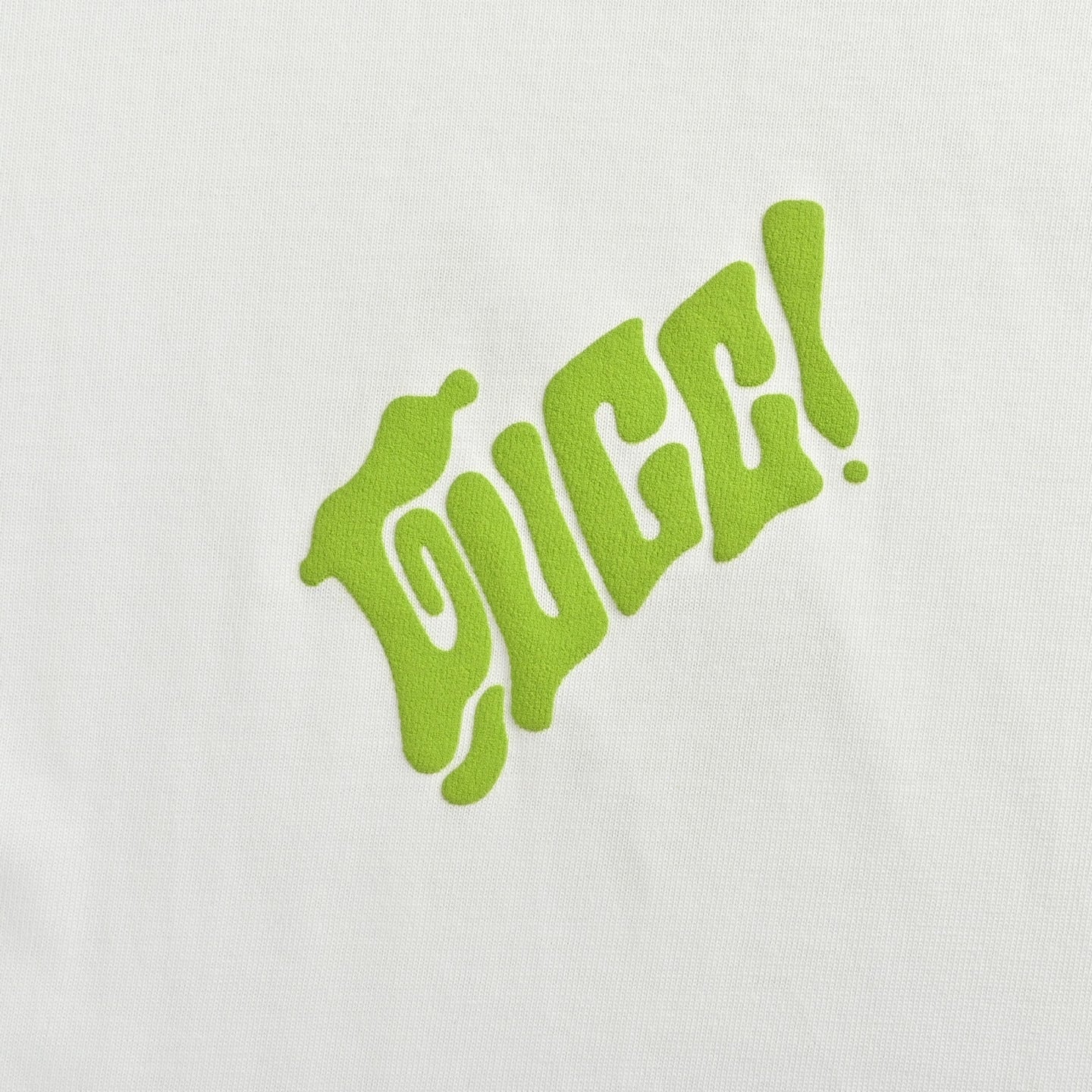 Green Foamed Printed T-shirt