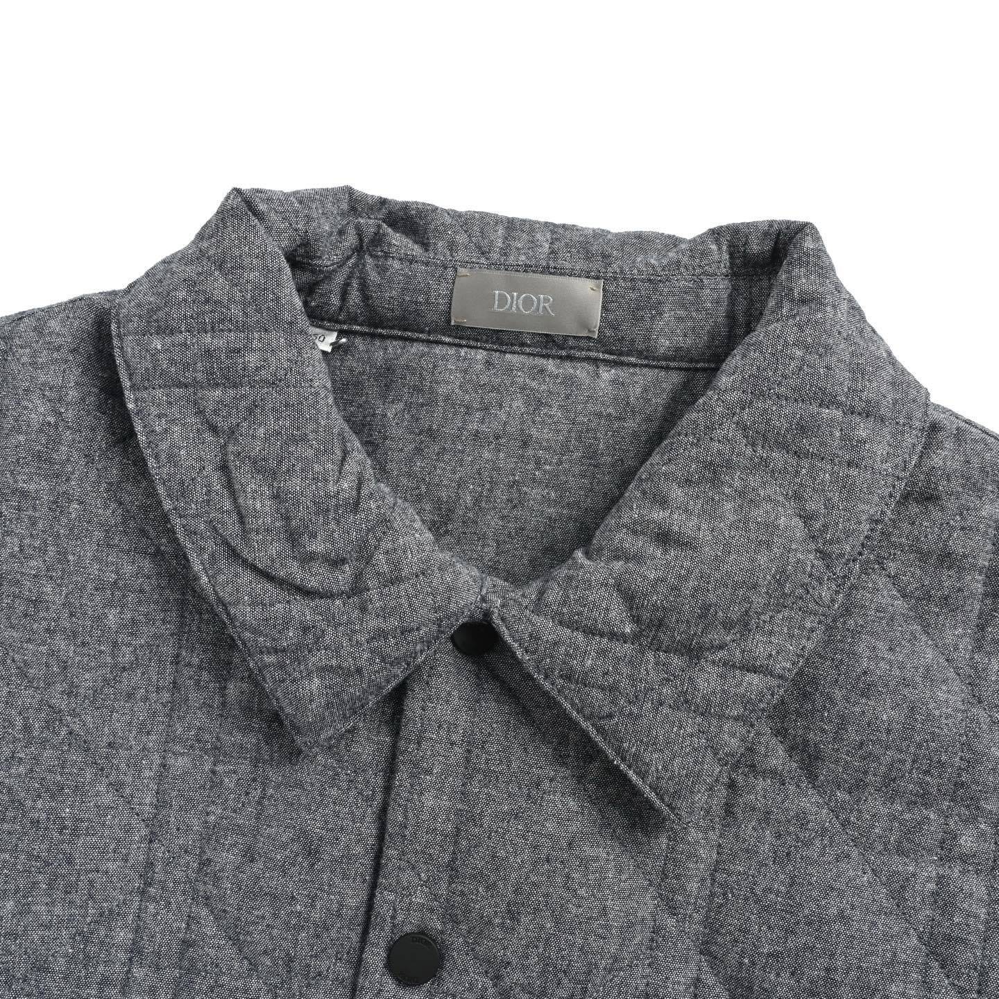 Quilted Leather Cotton Jacket