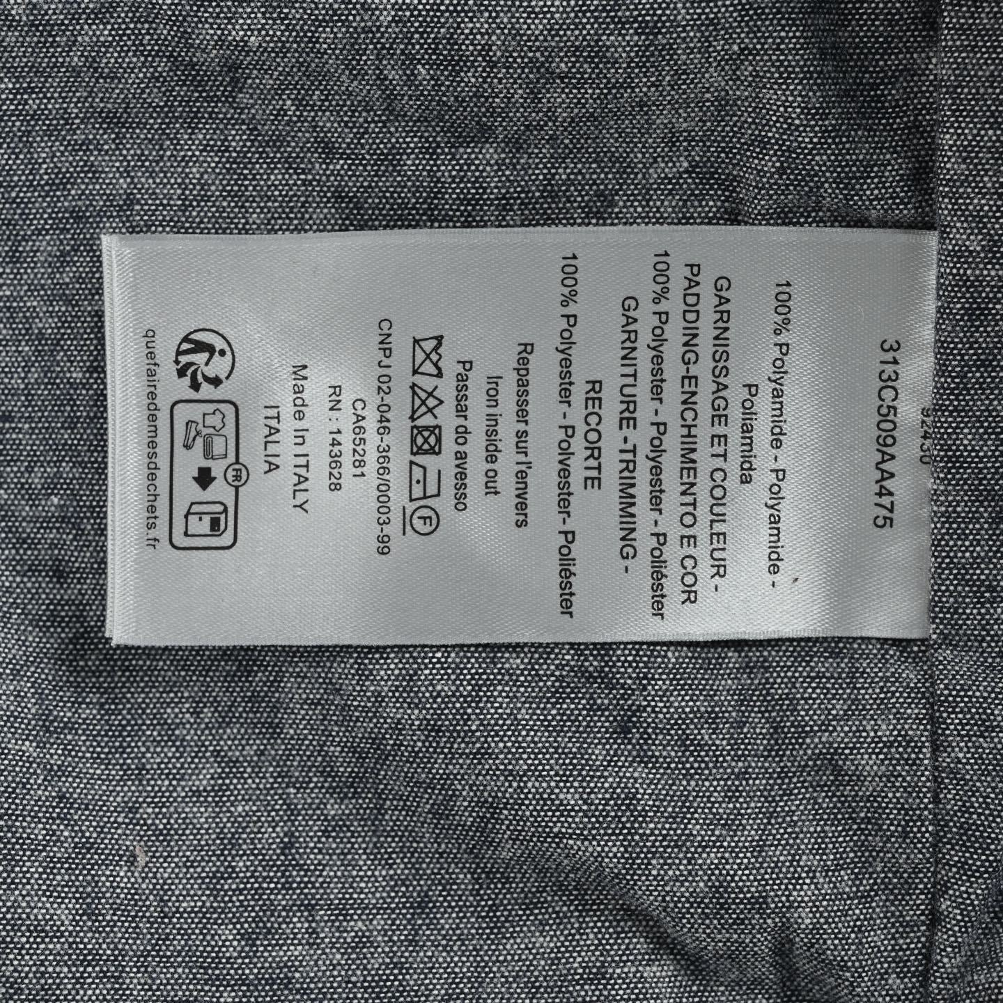 Quilted Leather Cotton Jacket