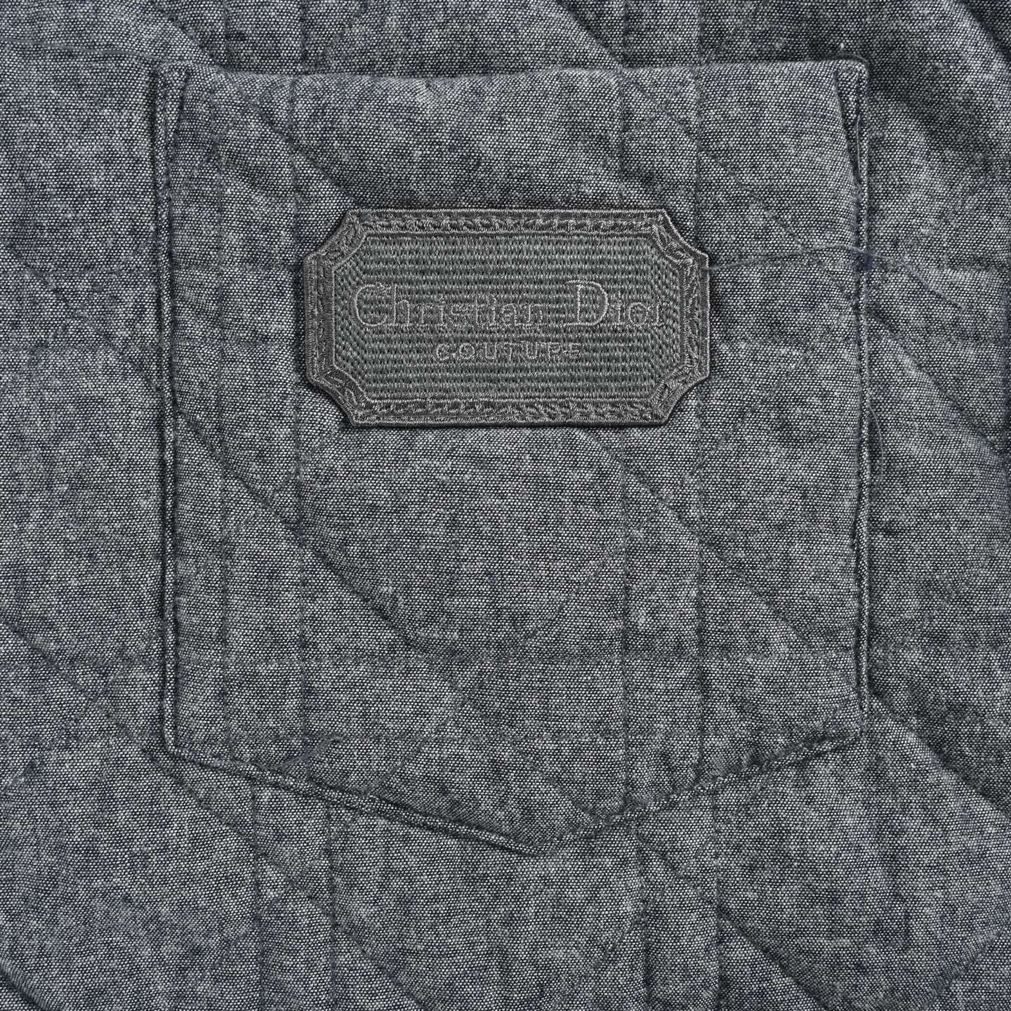 Quilted Leather Cotton Jacket