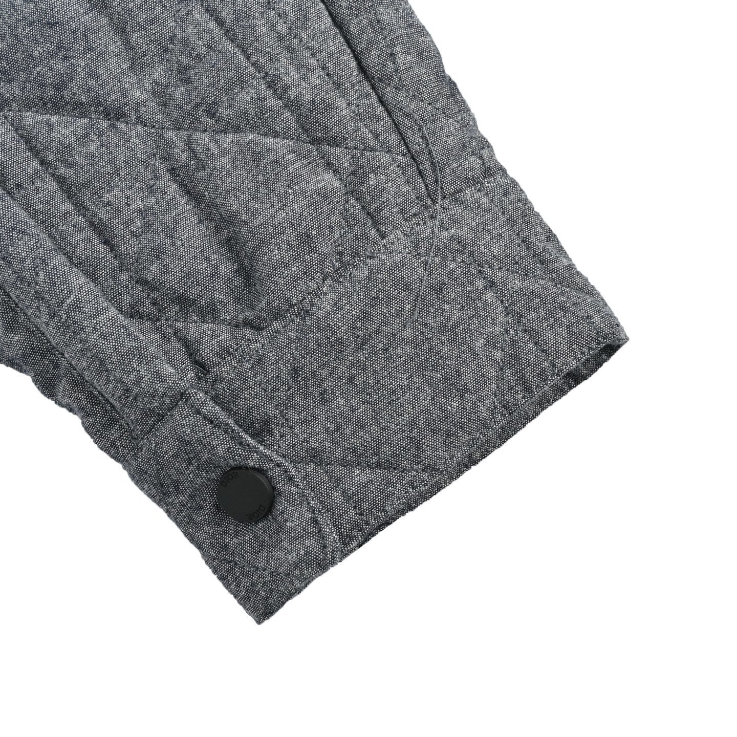 Quilted Leather Cotton Jacket