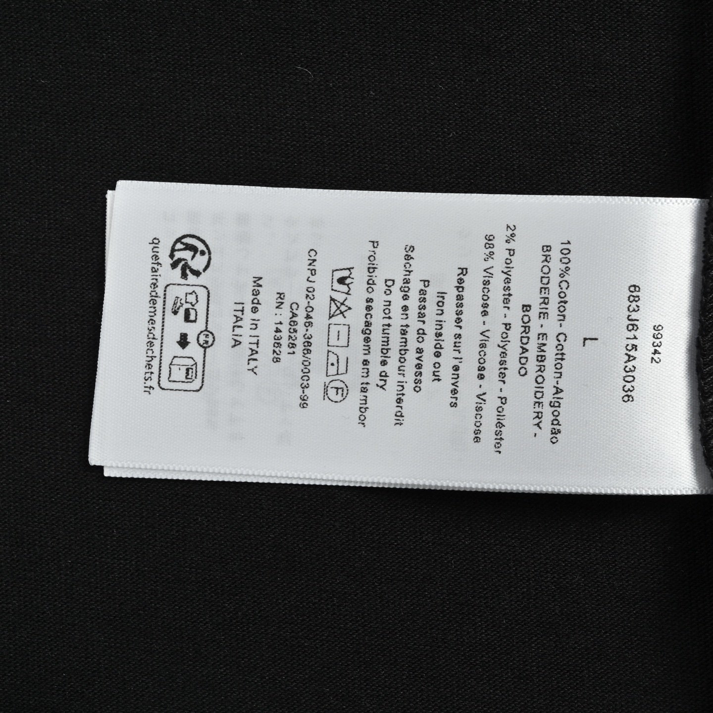 Clover Embroidered T-shirt