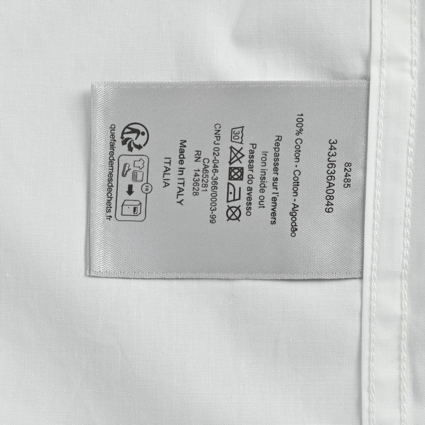 BOX Embroidered Long-Sleeve Shirt