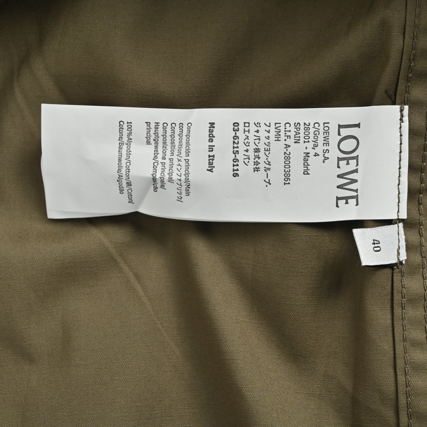 Two-color embroidered long-sleeve shirt