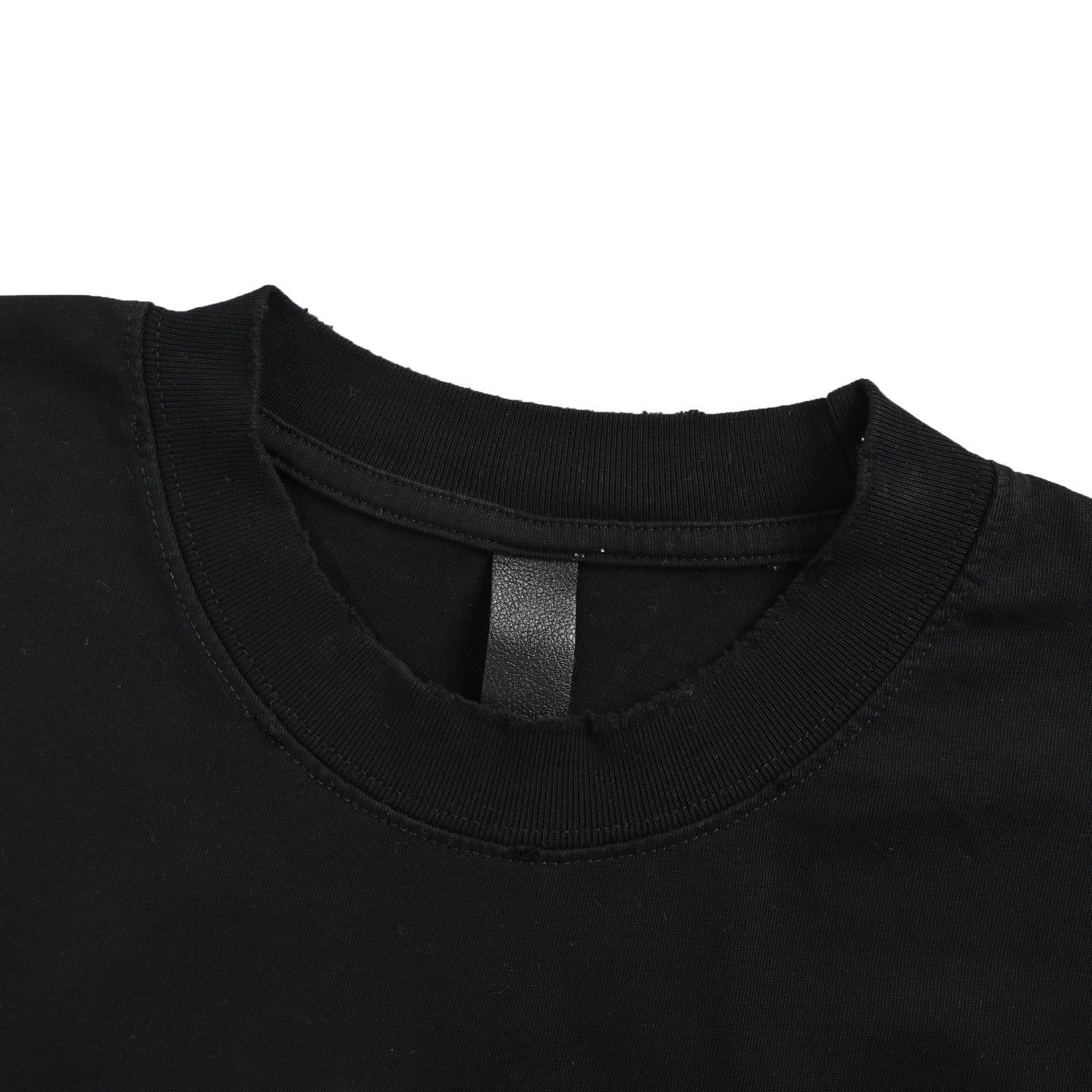 Distressed Wash Embroidered T-shirt