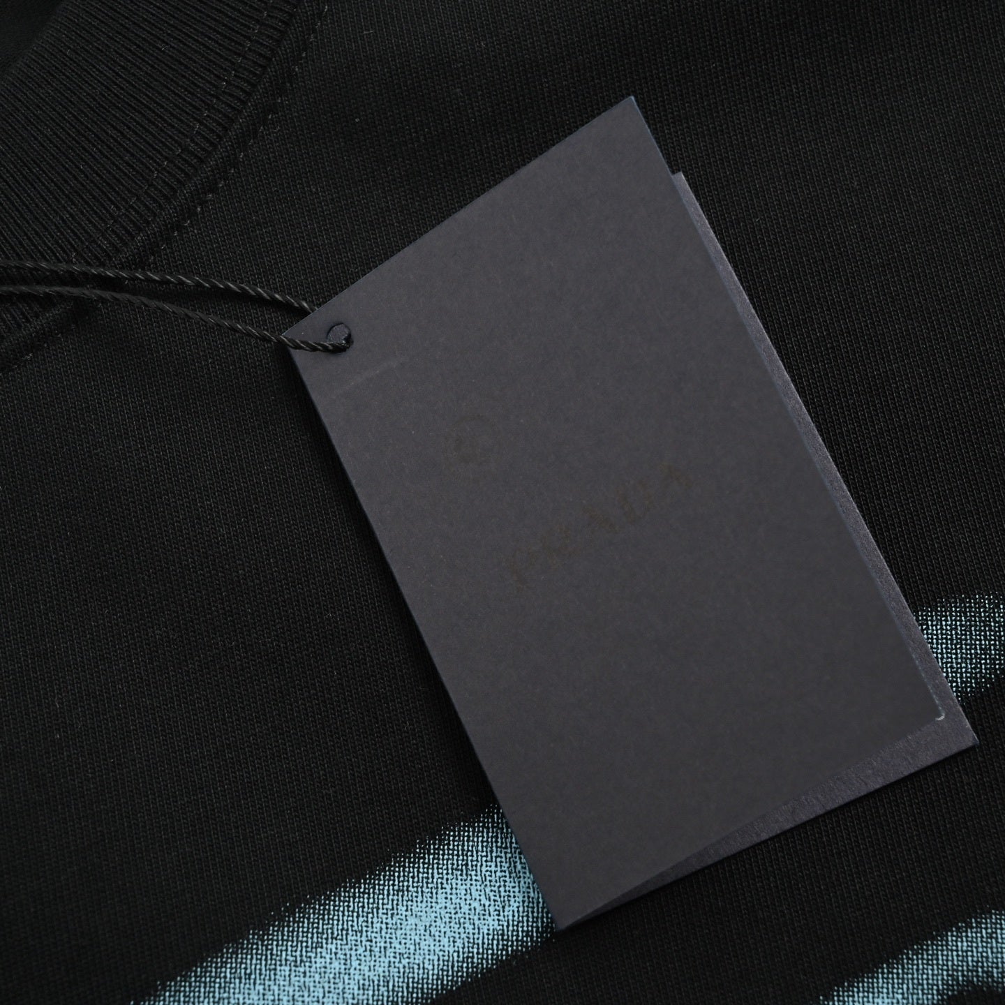 Inverted Triangle Inkjet Print T-shirt