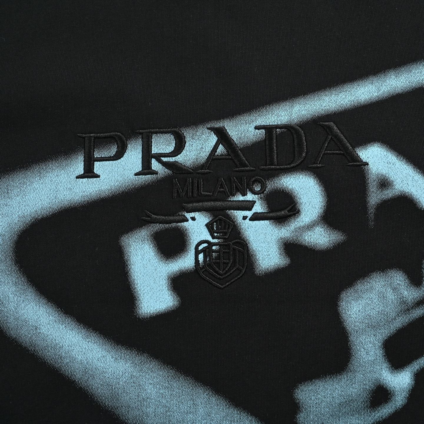 Inverted Triangle Inkjet Print T-shirt