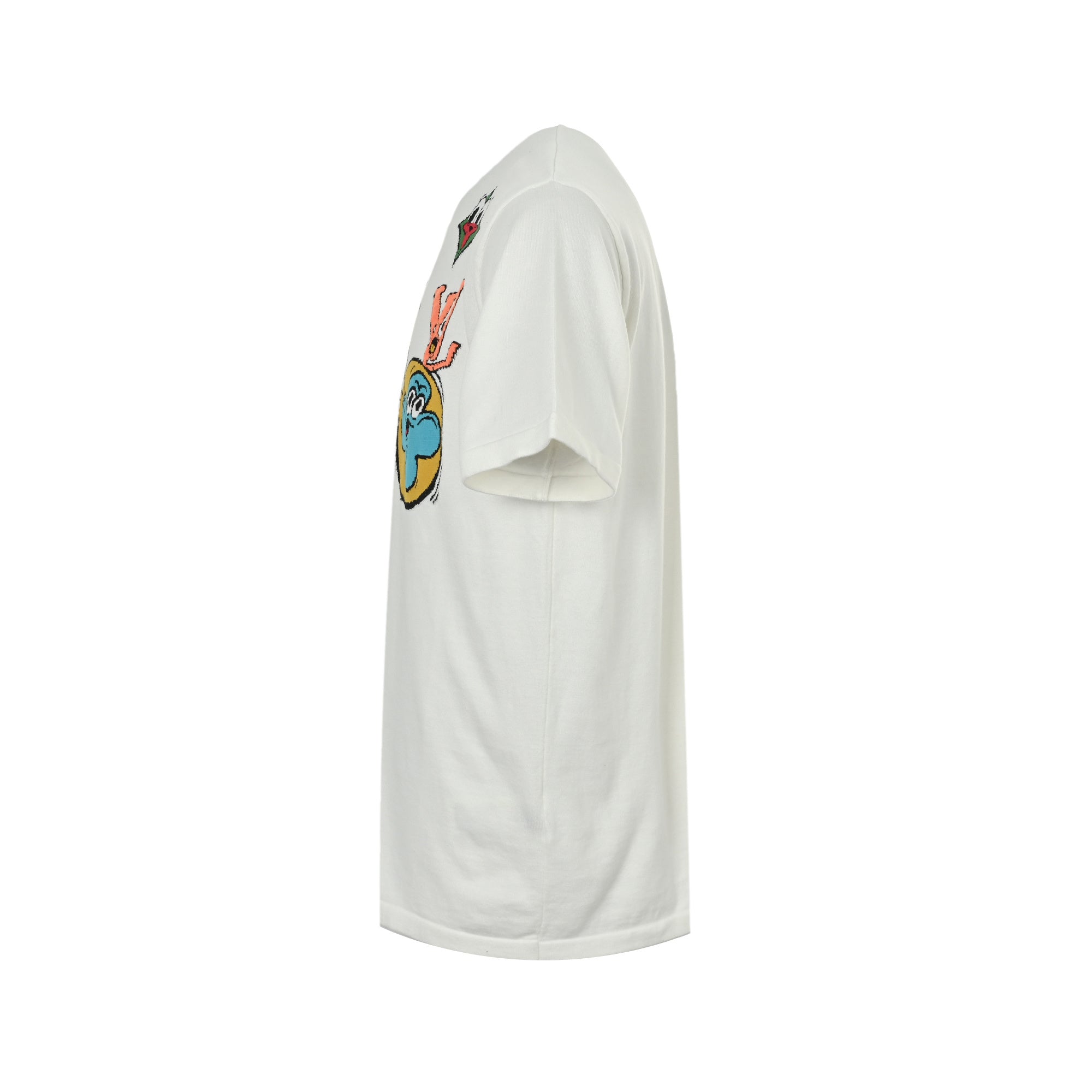 Cartoon Paper Airplane Knit T-shirt