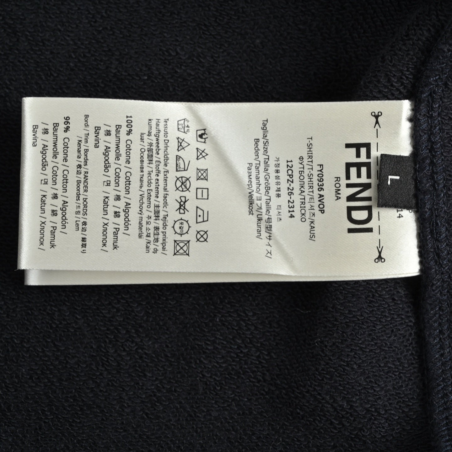 Blue Letter Embroidered Hooded Sweatshirt