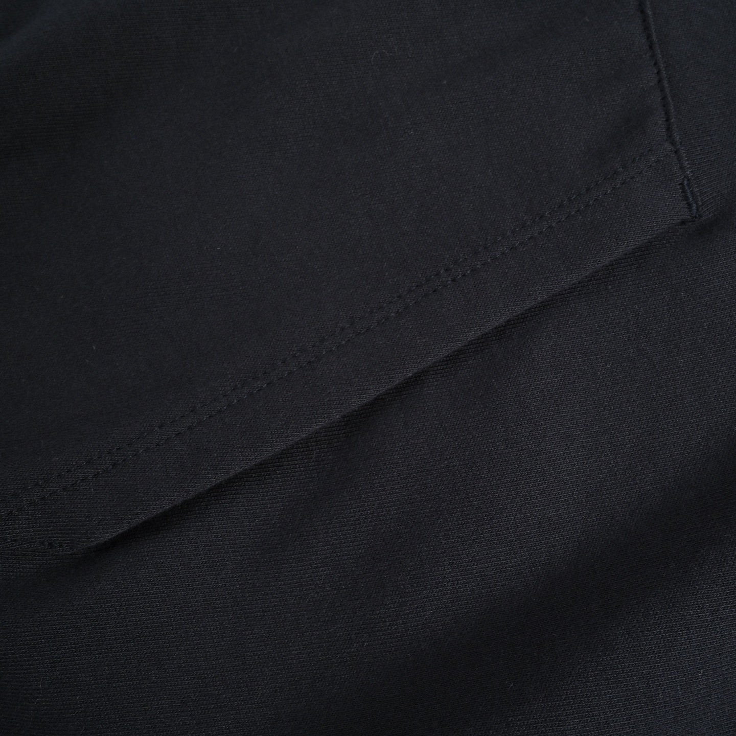 Blue Letter Embroidered Hooded Sweatshirt