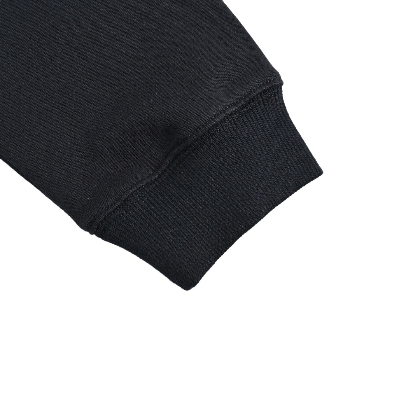 Blue Letter Embroidered Hooded Sweatshirt