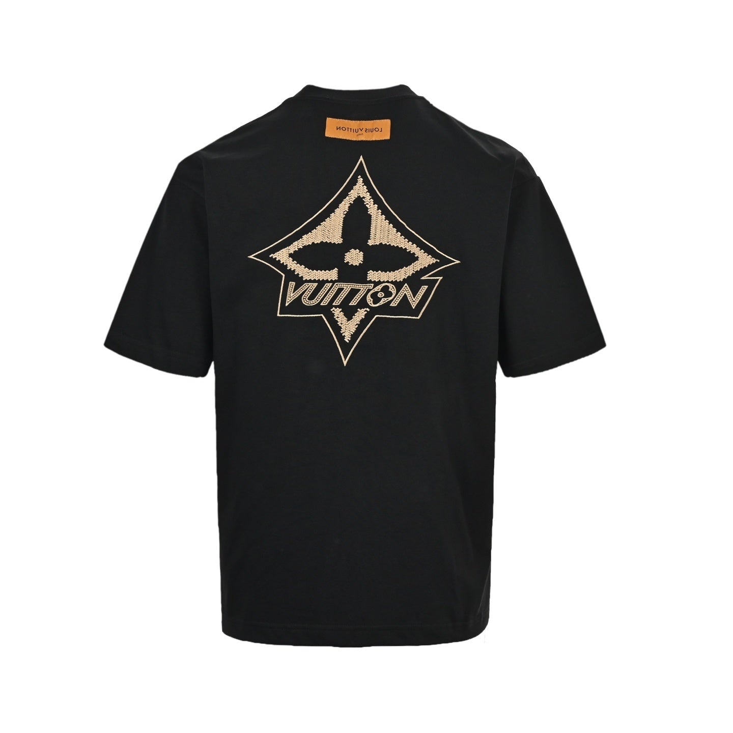 Gold Label Woven Embroidered T-shirt