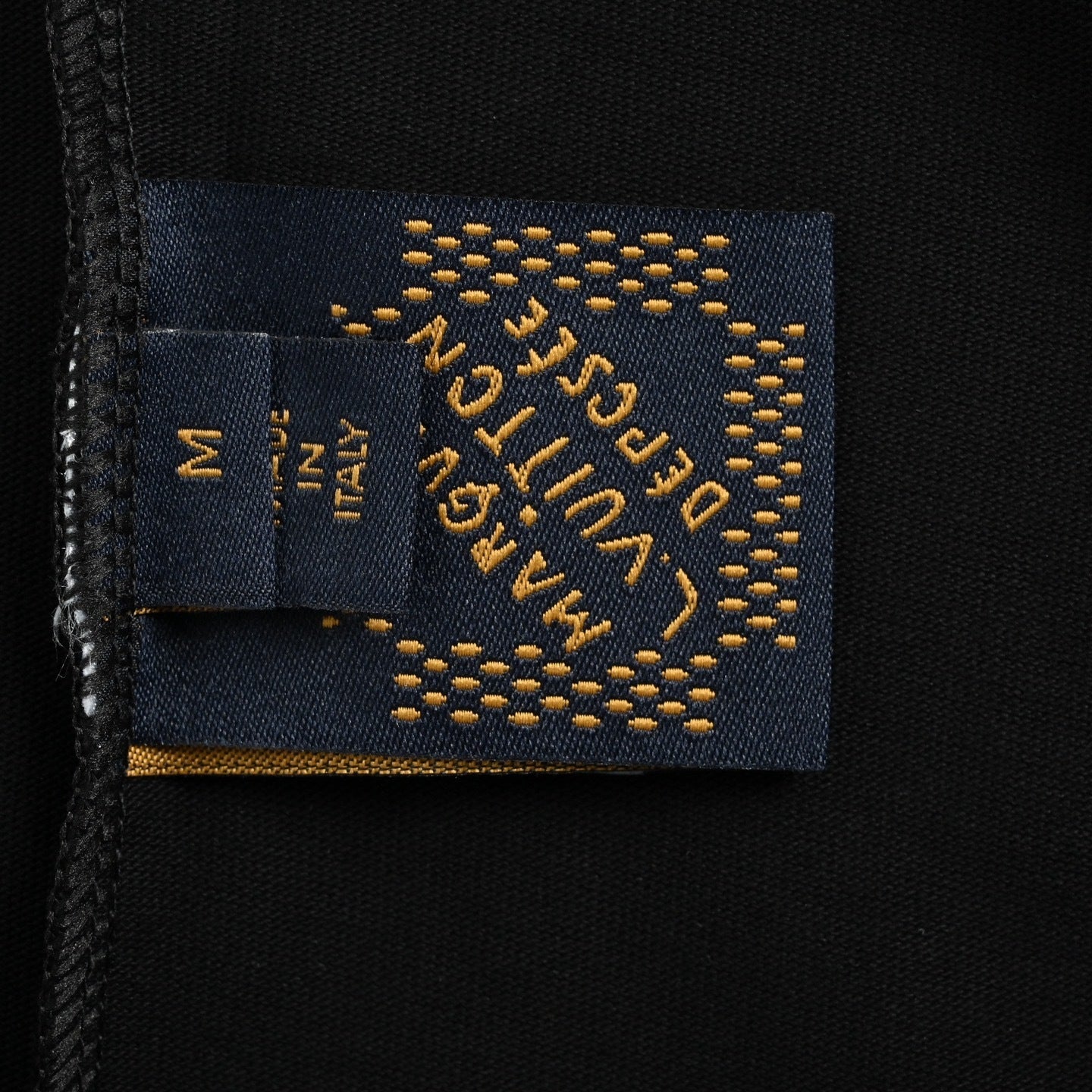 Gold Label Woven Embroidered T-shirt