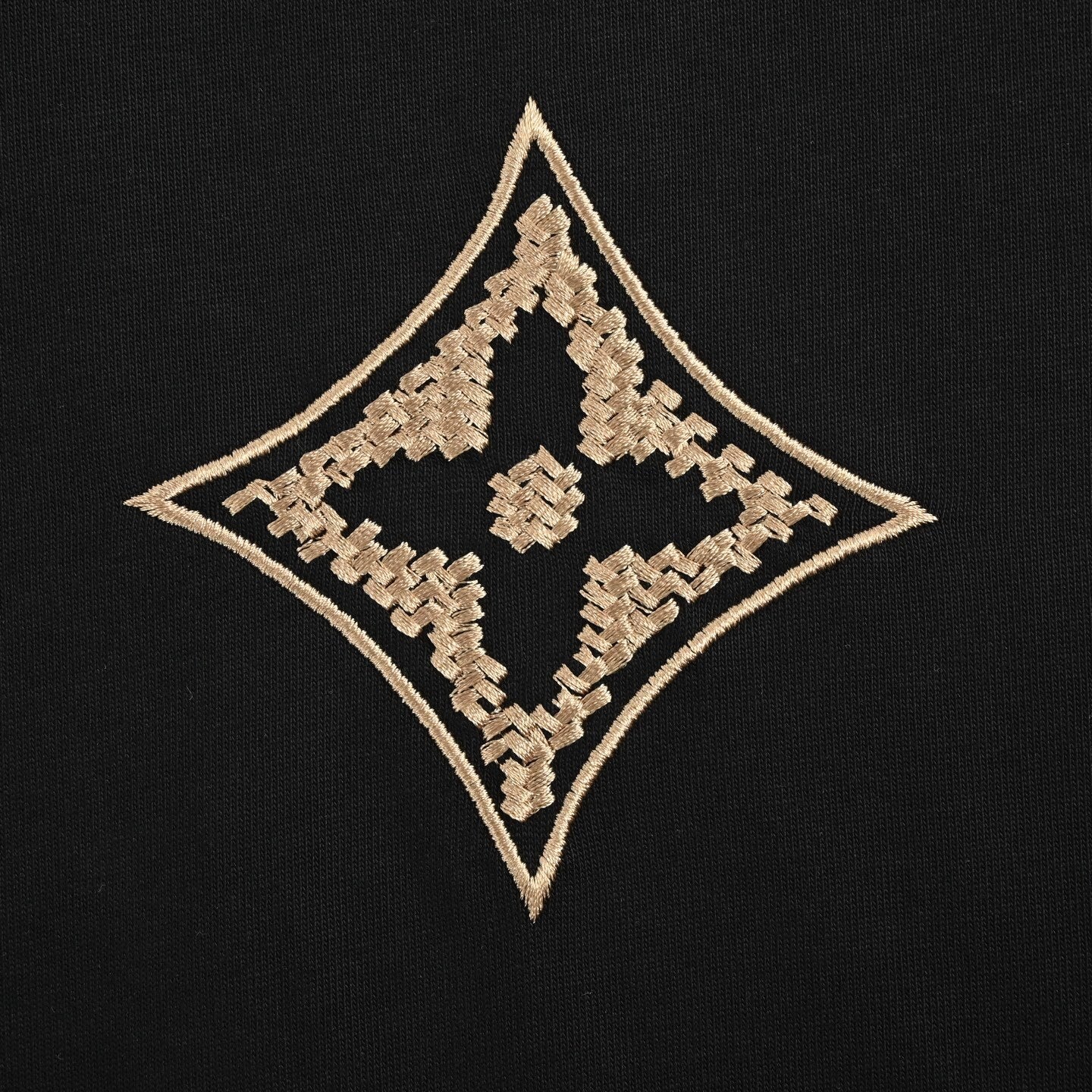 Gold Label Woven Embroidered T-shirt