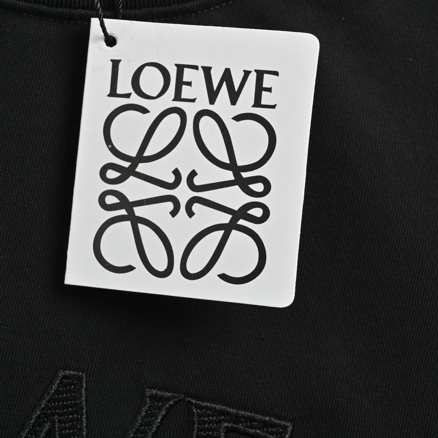 Color-block logo embroidered T-shirt