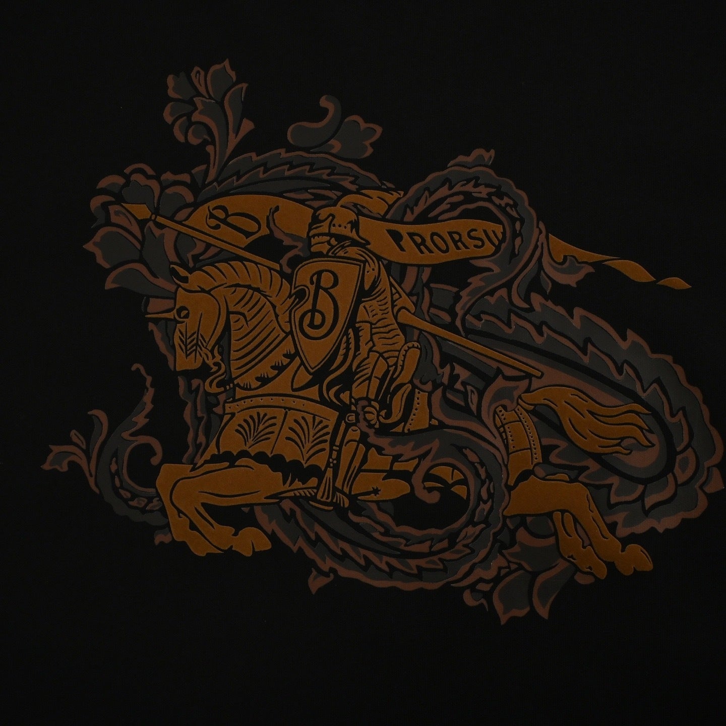 War Horse Velour Printed T-shirt