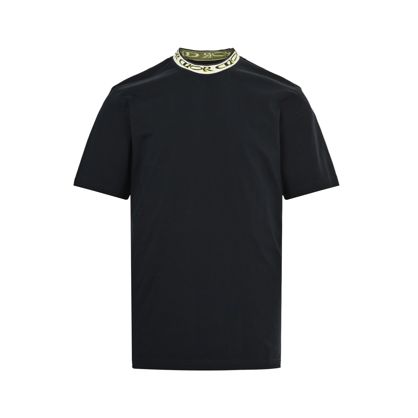 Letter jacquard ribbon T-Shirt