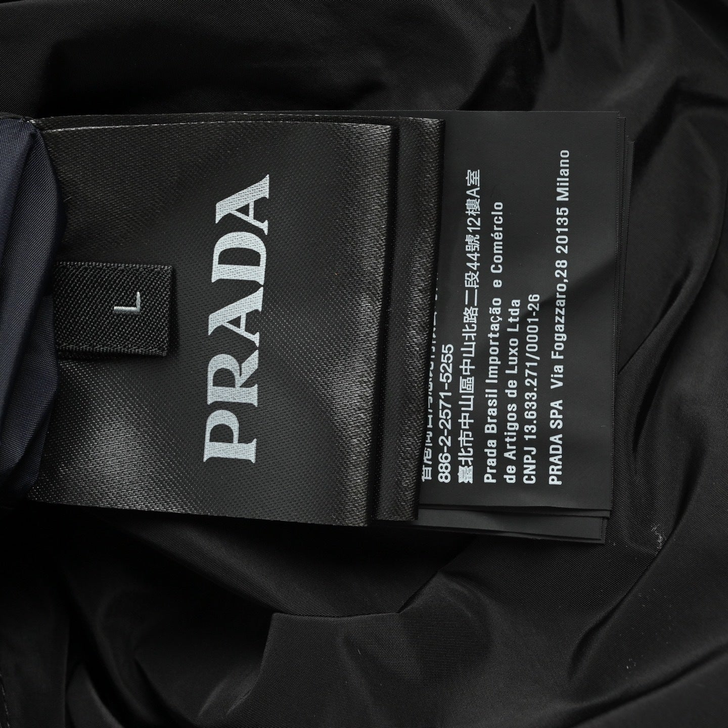 Nylon Reversible Stand Collar Jacket