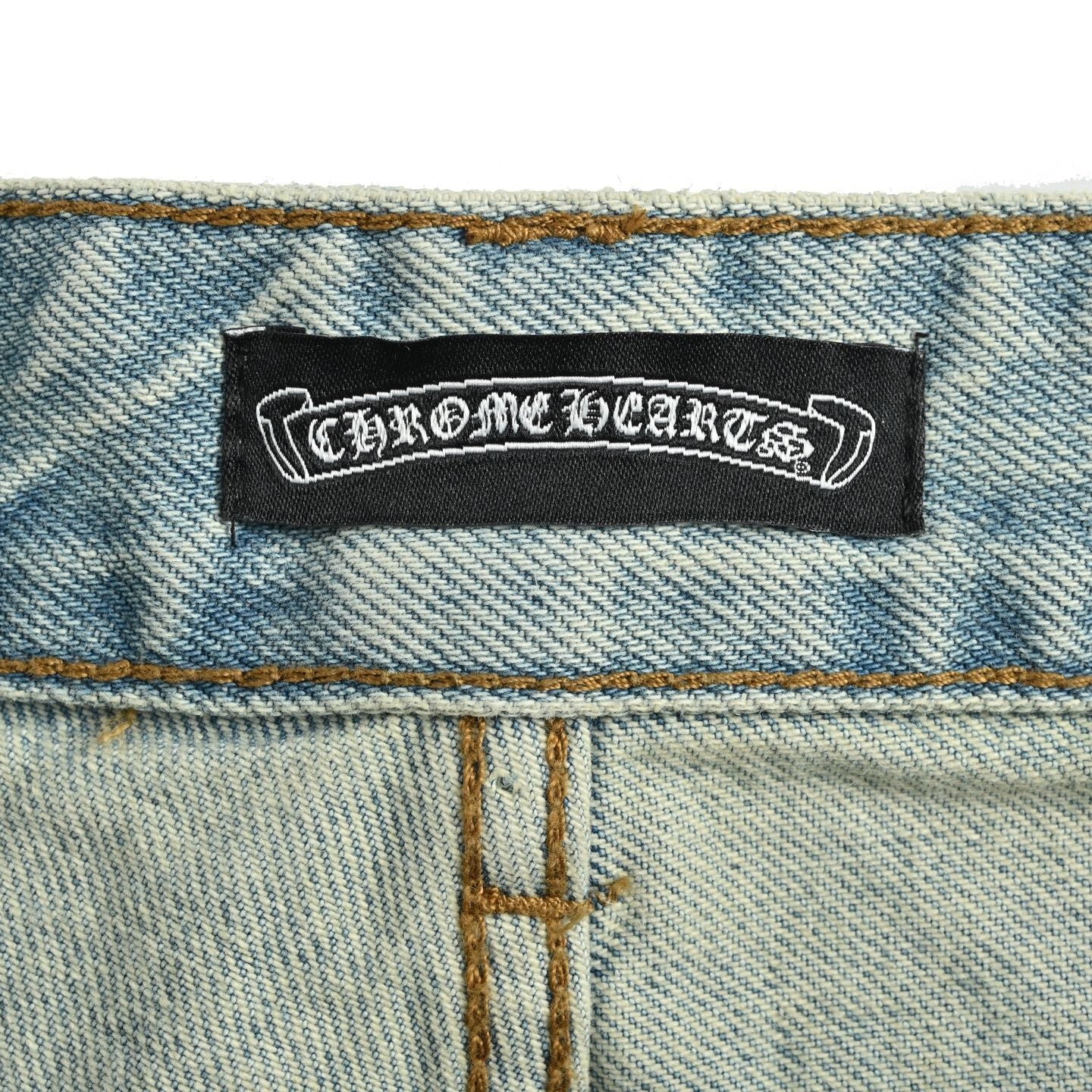 Macaron Color Cross Jeans