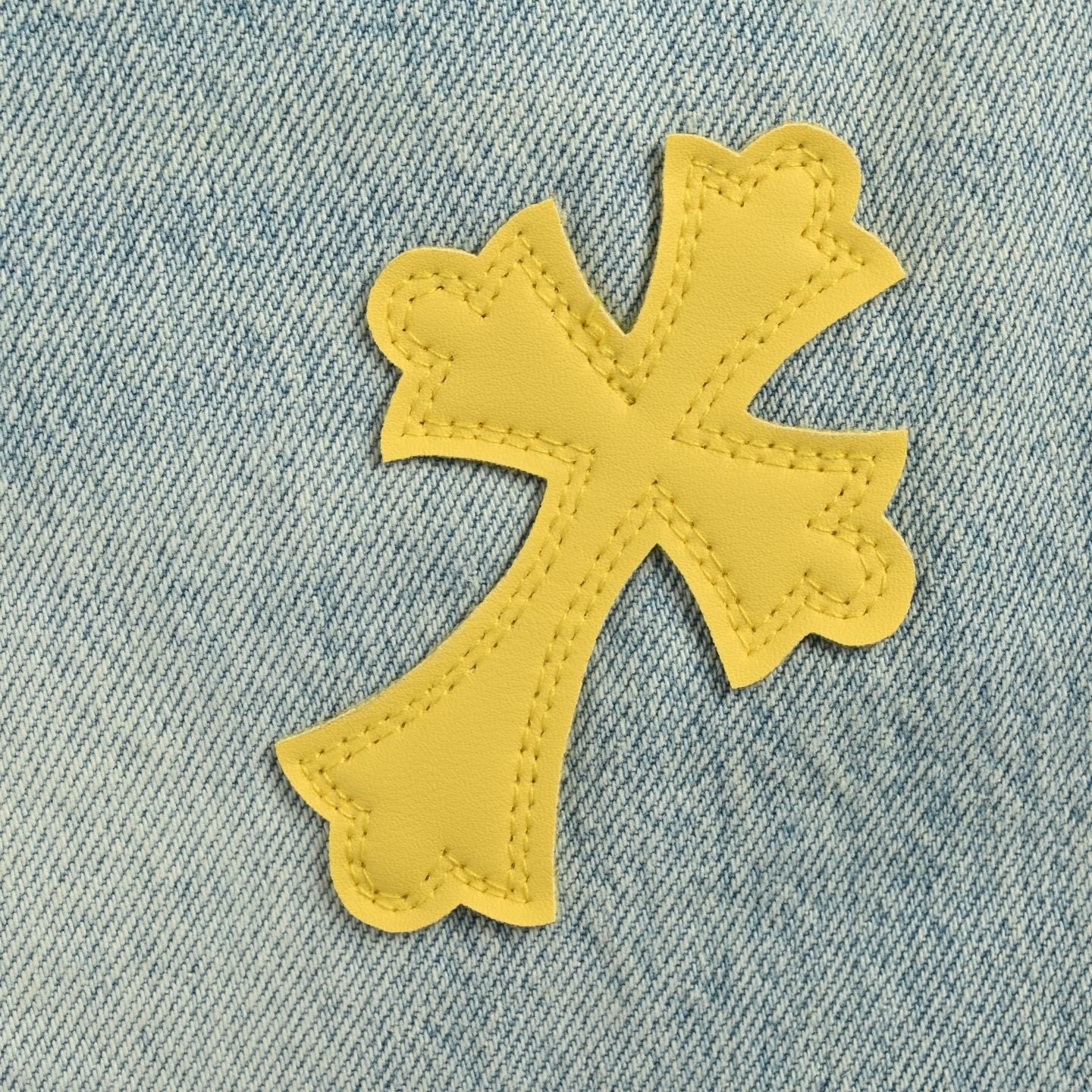 Macaron Color Cross Jeans