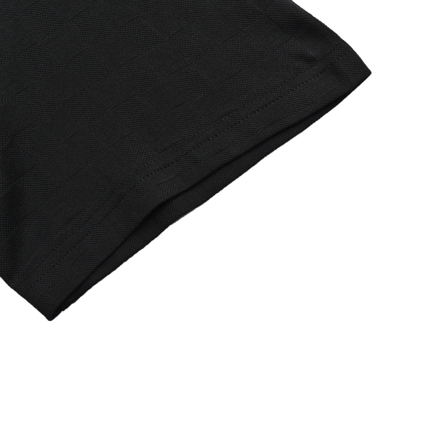 Beaded checkered T-shirt