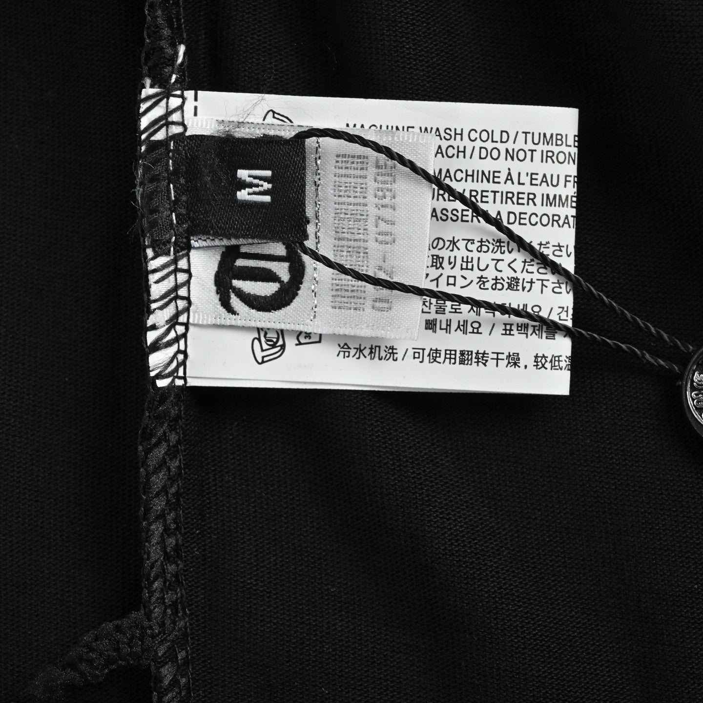 Horseshoe Back Print T-shirt