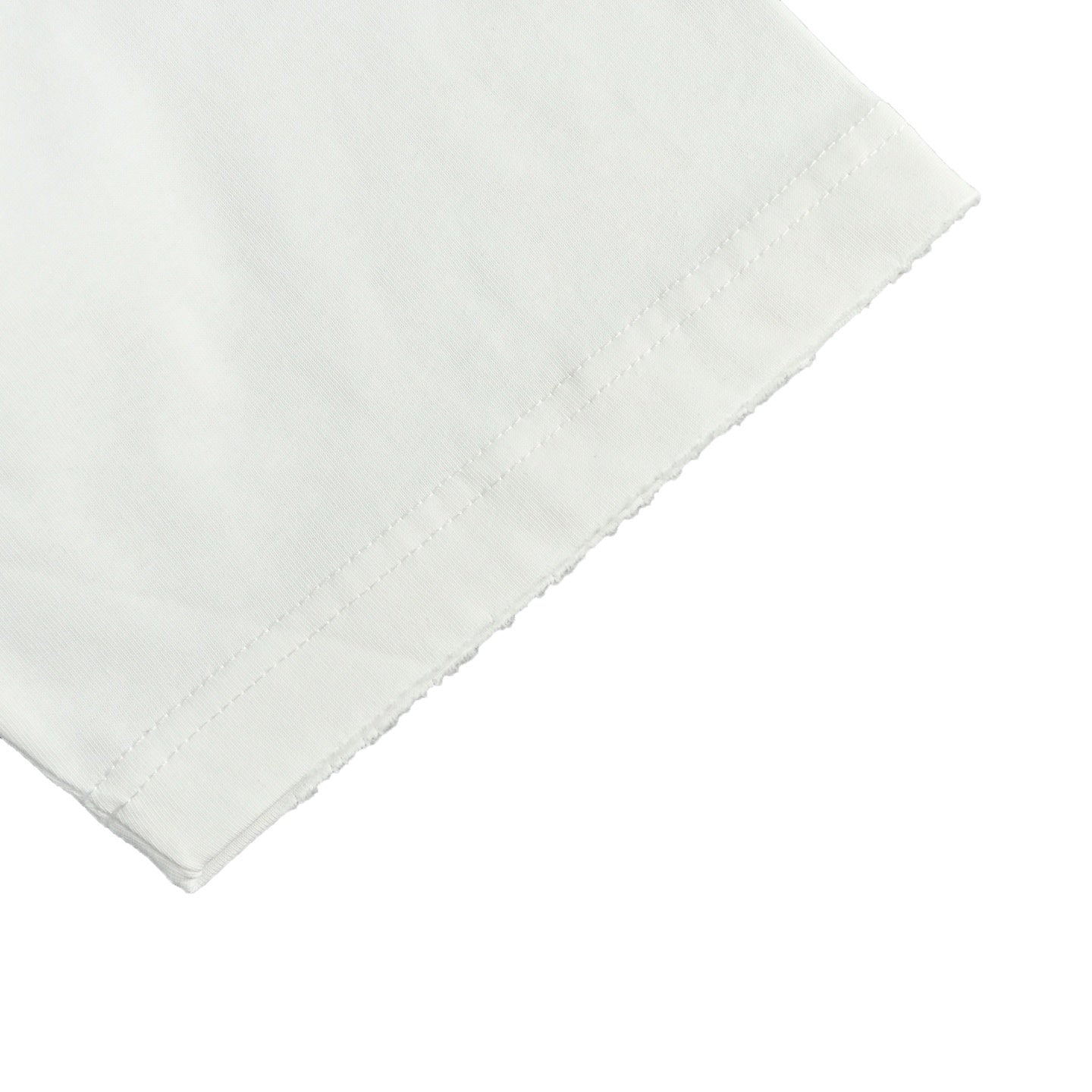 Hot-stamped Letter Ripped T-shirt