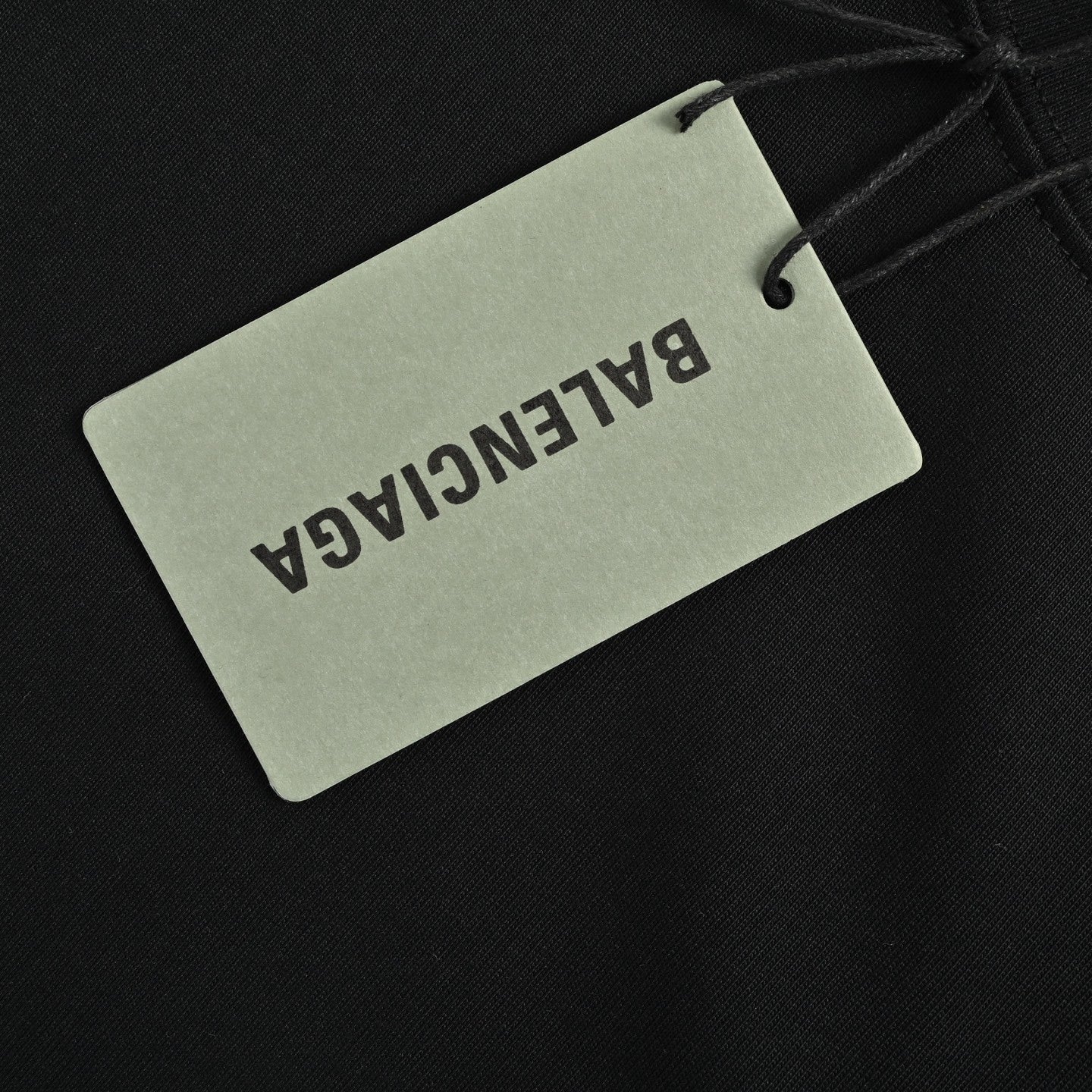 Vertical Letter Embroidered T-shirt