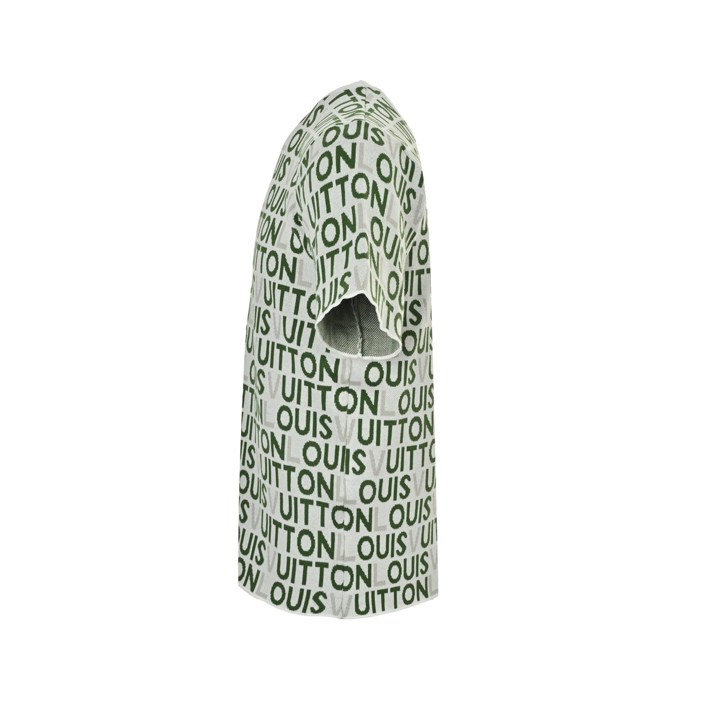 Jacquard Letter Short-Sleeve T-Shirt