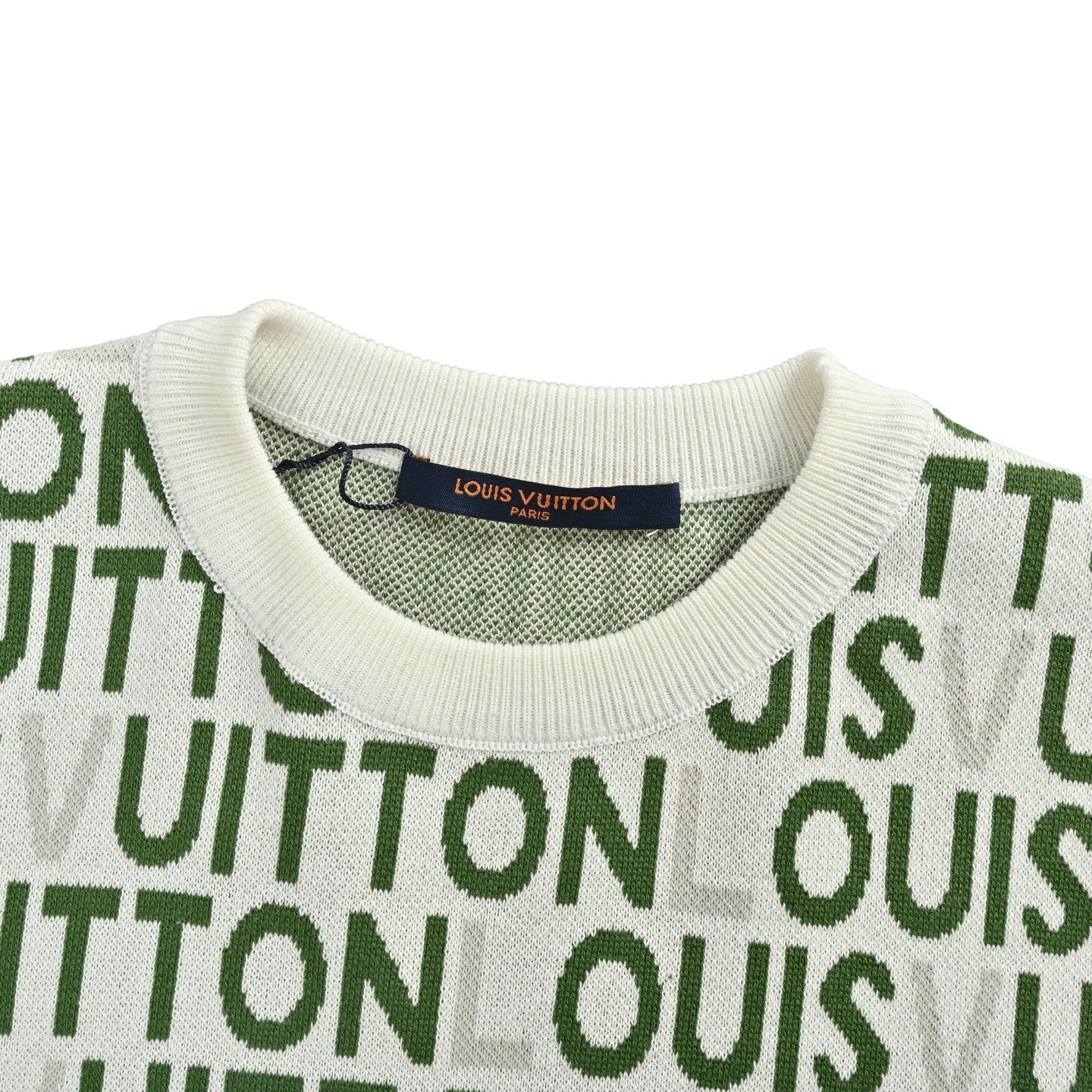 Jacquard Letter Short-Sleeve T-Shirt