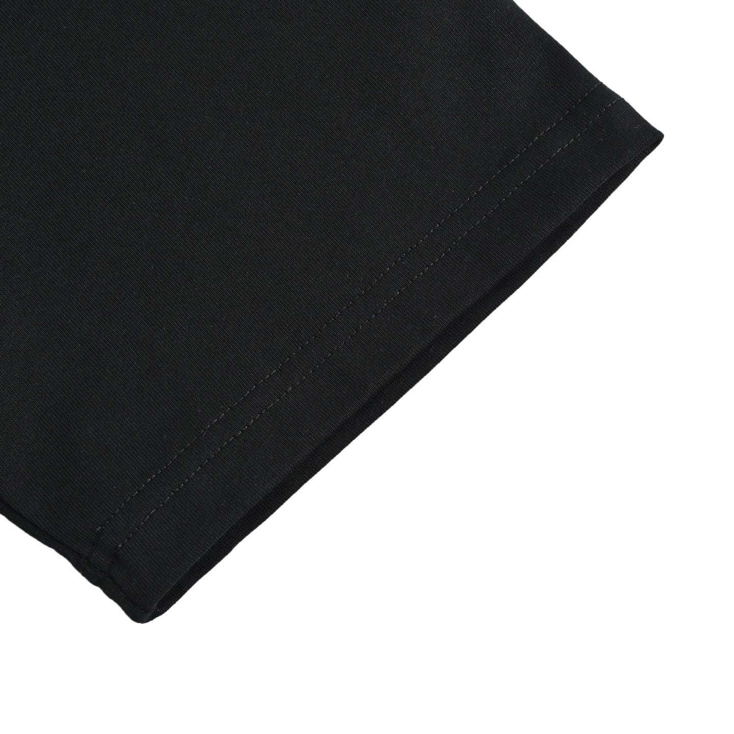 Hollow-out embroidered T-shirt