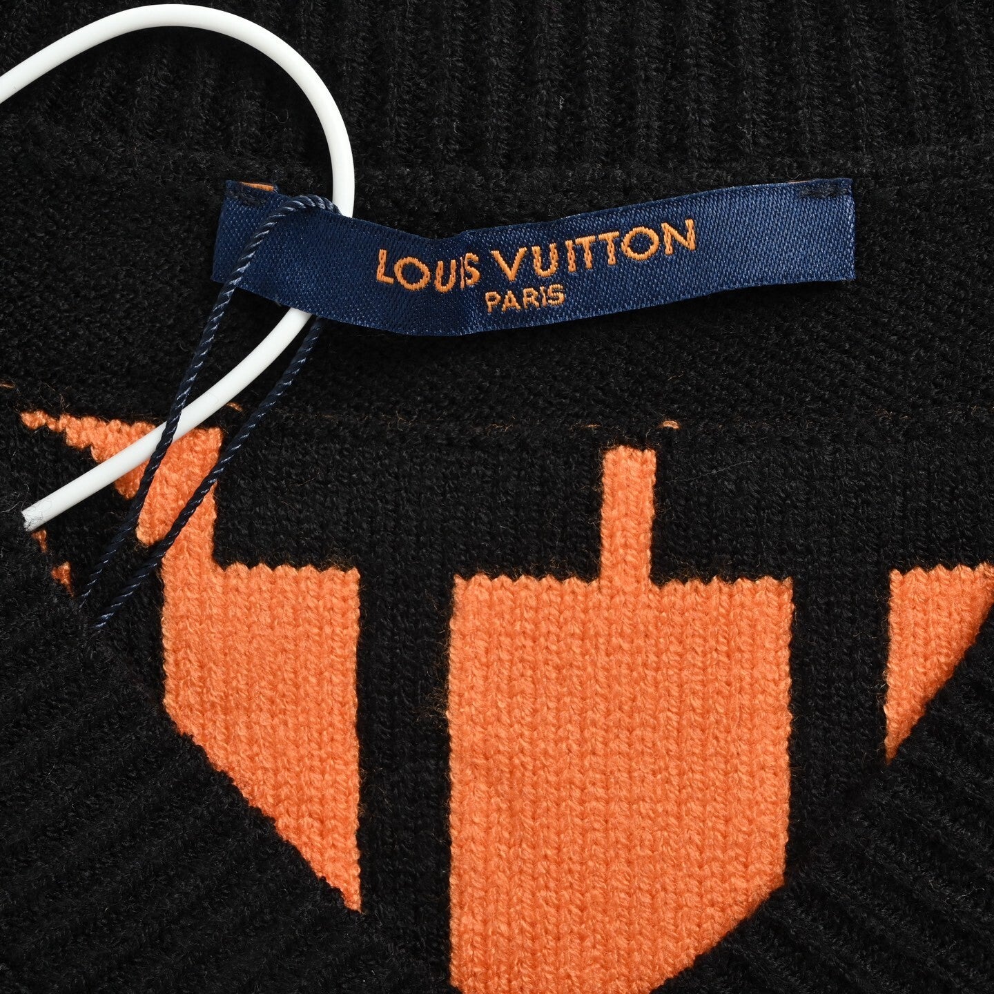 No. 00 Letter Jacquard Knitted T-shirt