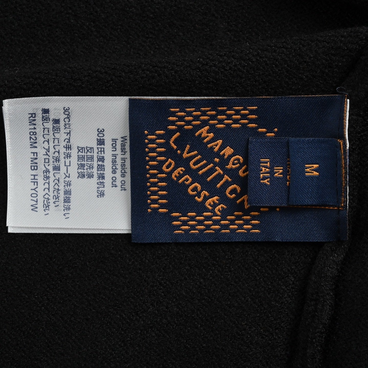 No. 00 Letter Jacquard Knitted T-shirt