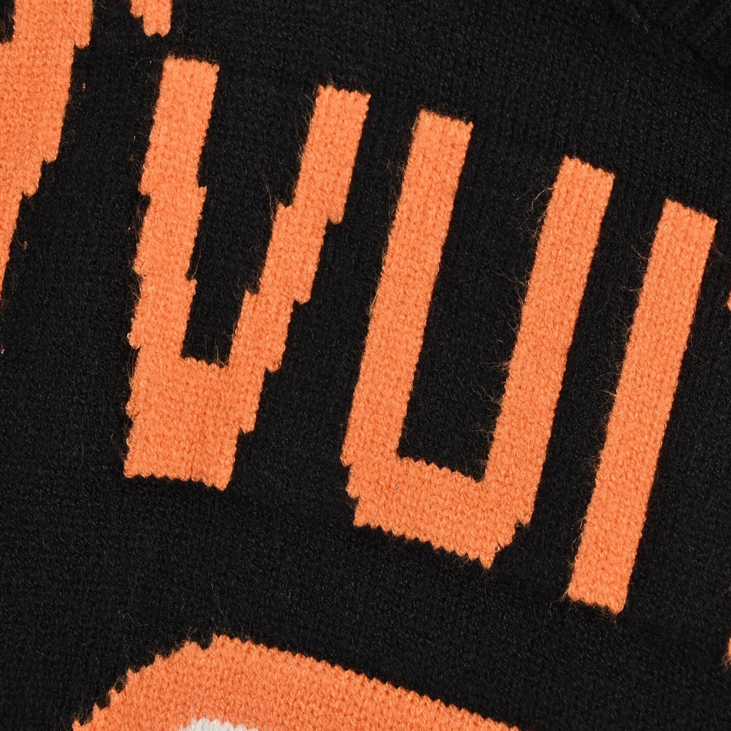 No. 00 Letter Jacquard Knitted T-shirt