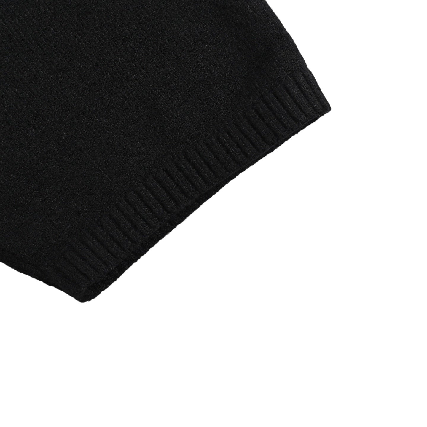 No. 00 Letter Jacquard Knitted T-shirt