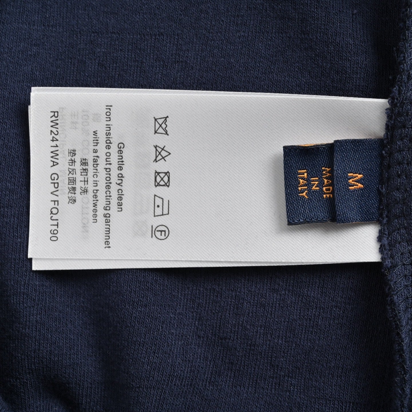 Dark Checkered Toweling Short-Sleeve Shirt