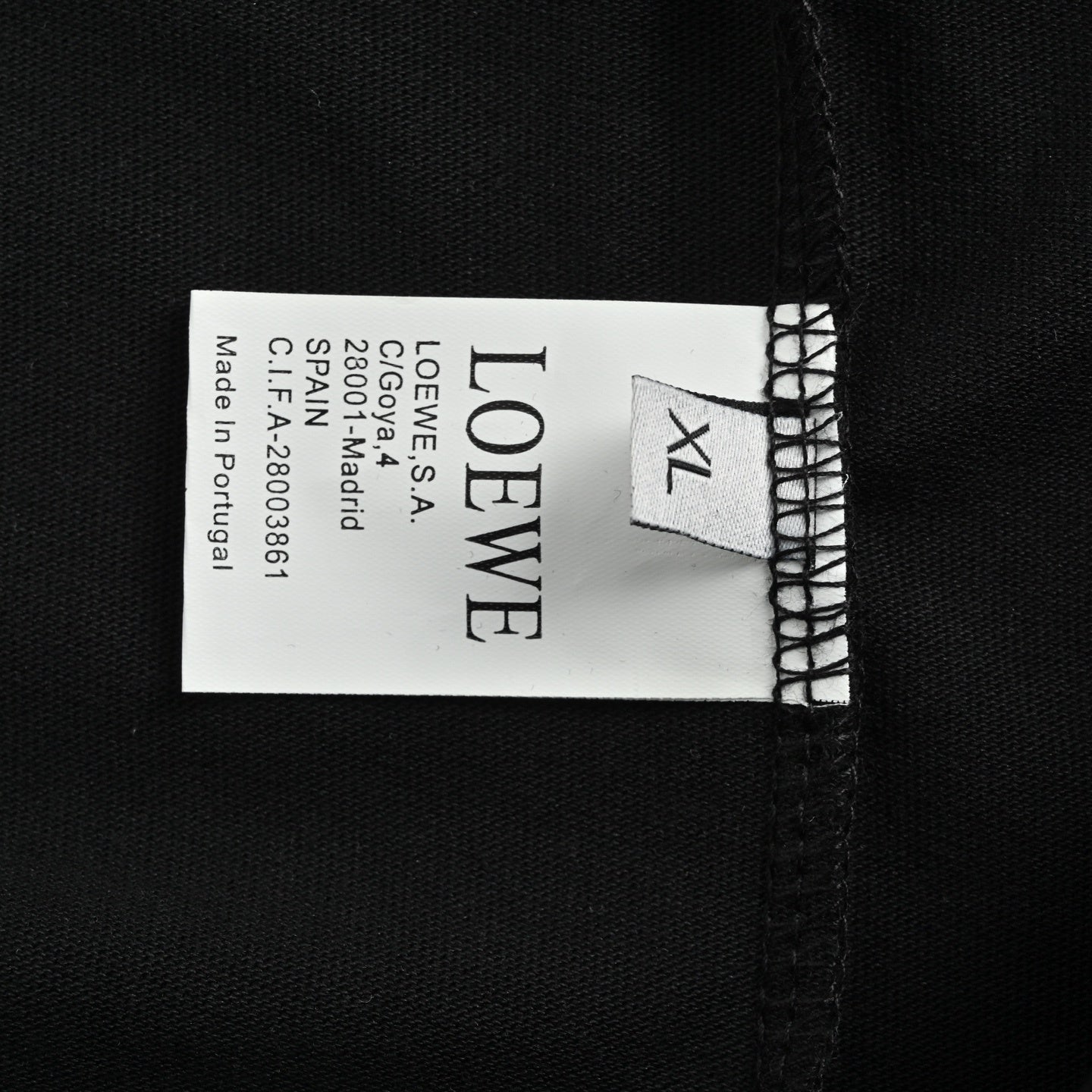 Geometric Small Eyelet Embroidery T-shirt