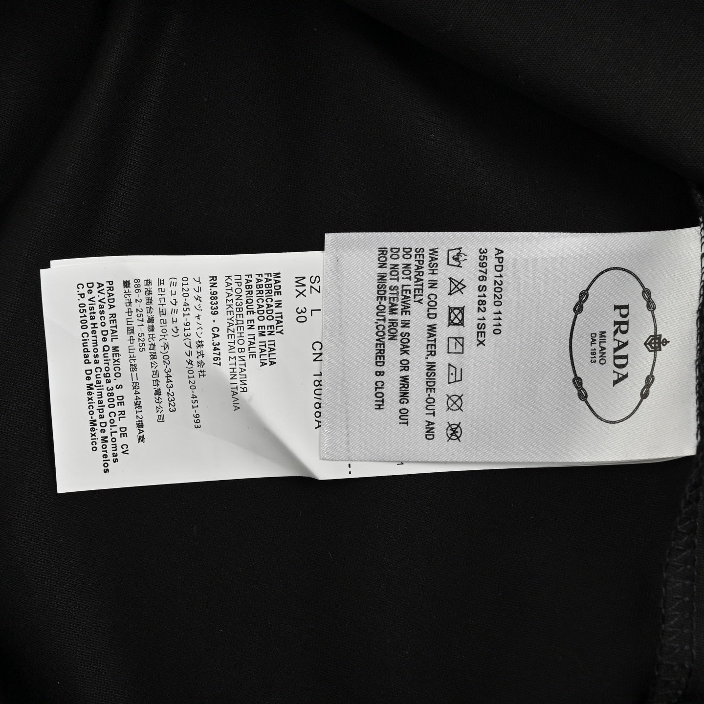 Triangle Patch Embroidered T-shirt