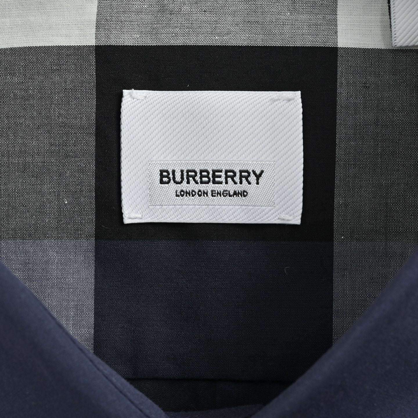 Classic large plaid shirt