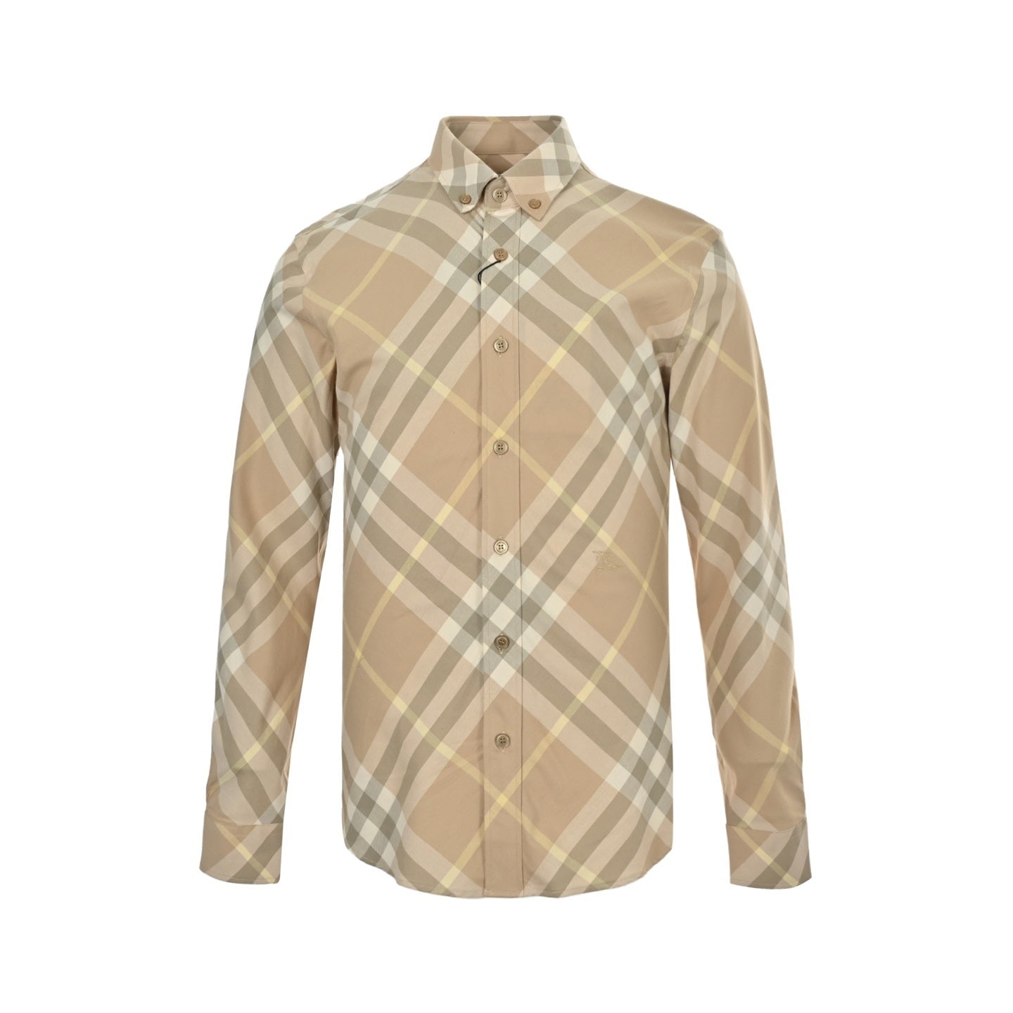 Herringbone cotton shirt