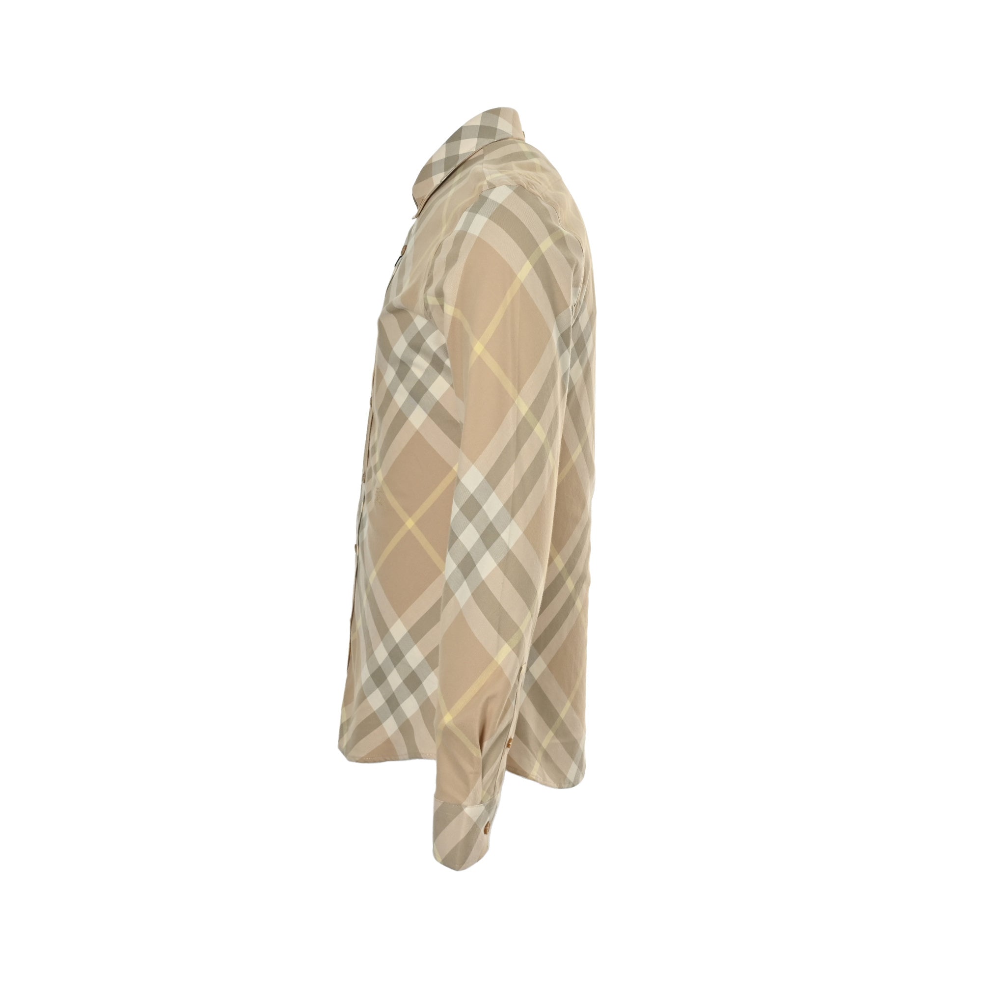 Herringbone cotton shirt