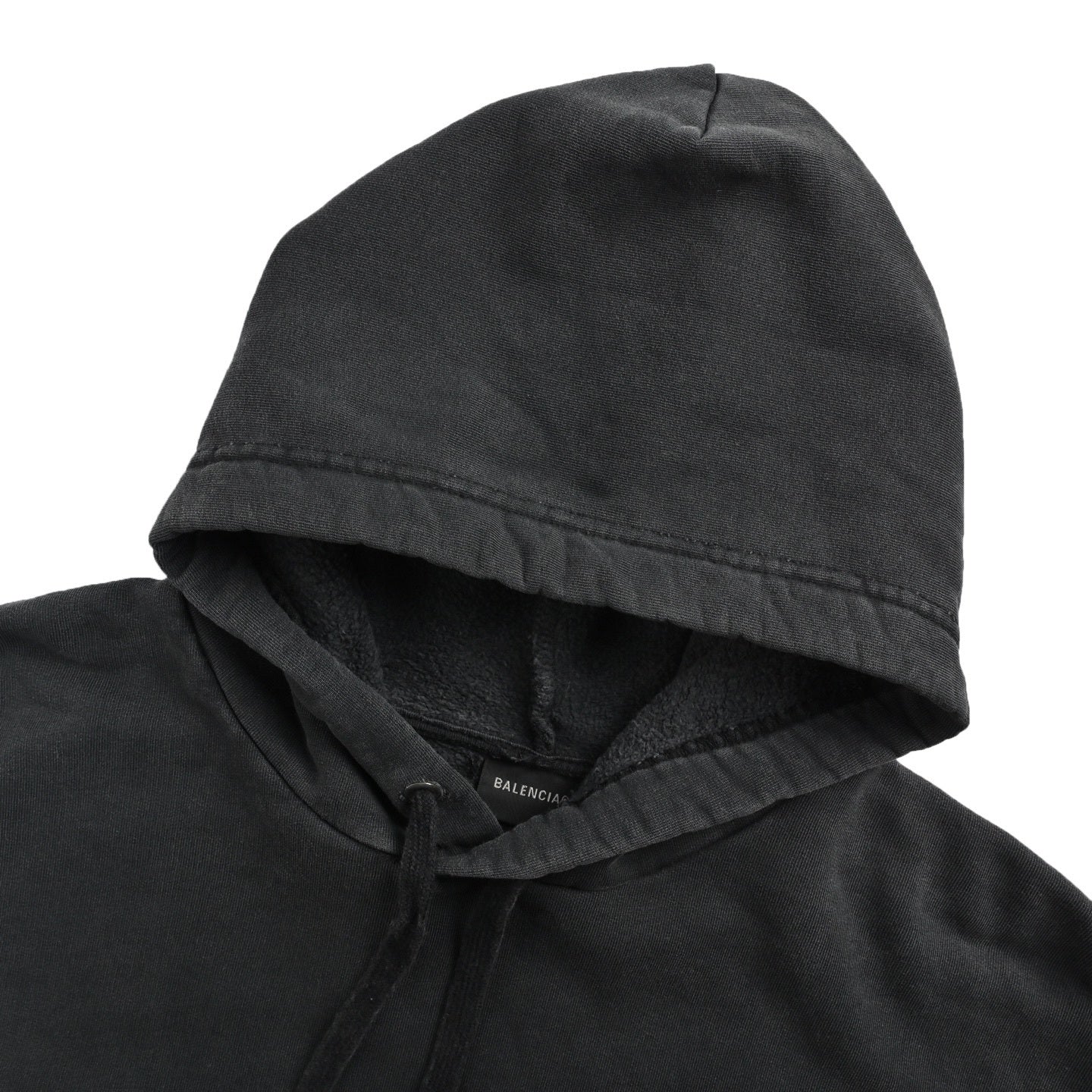 Washed Smoky Print Hoodie