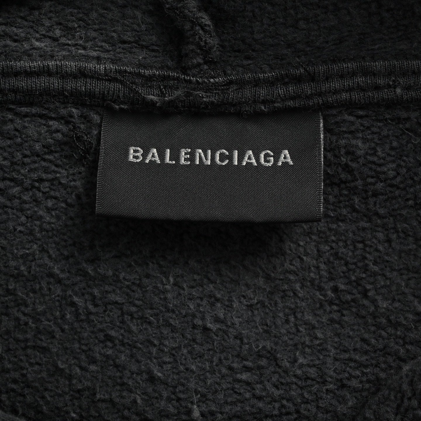 Washed Smoky Print Hoodie