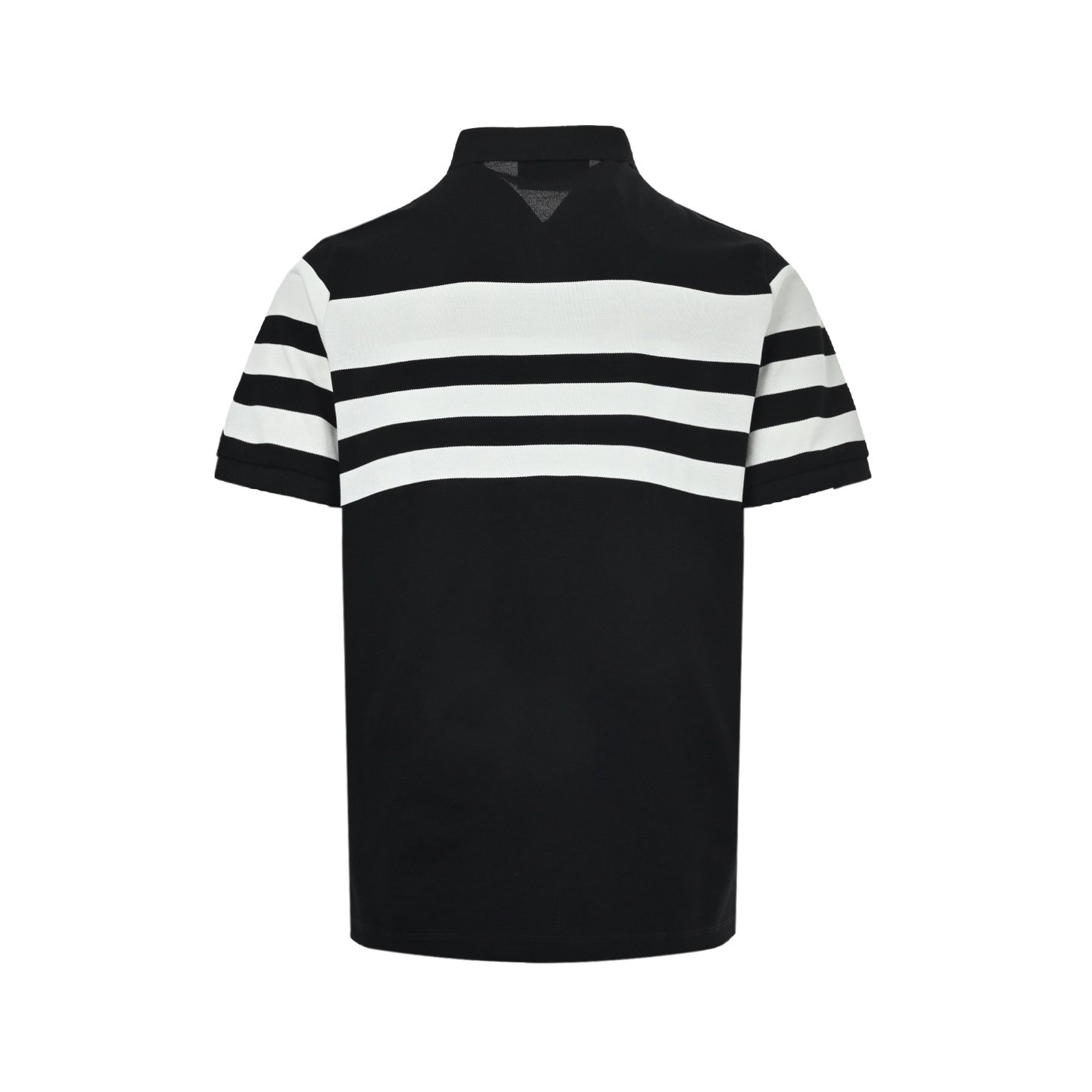 Striped Patchwork Polo shirt