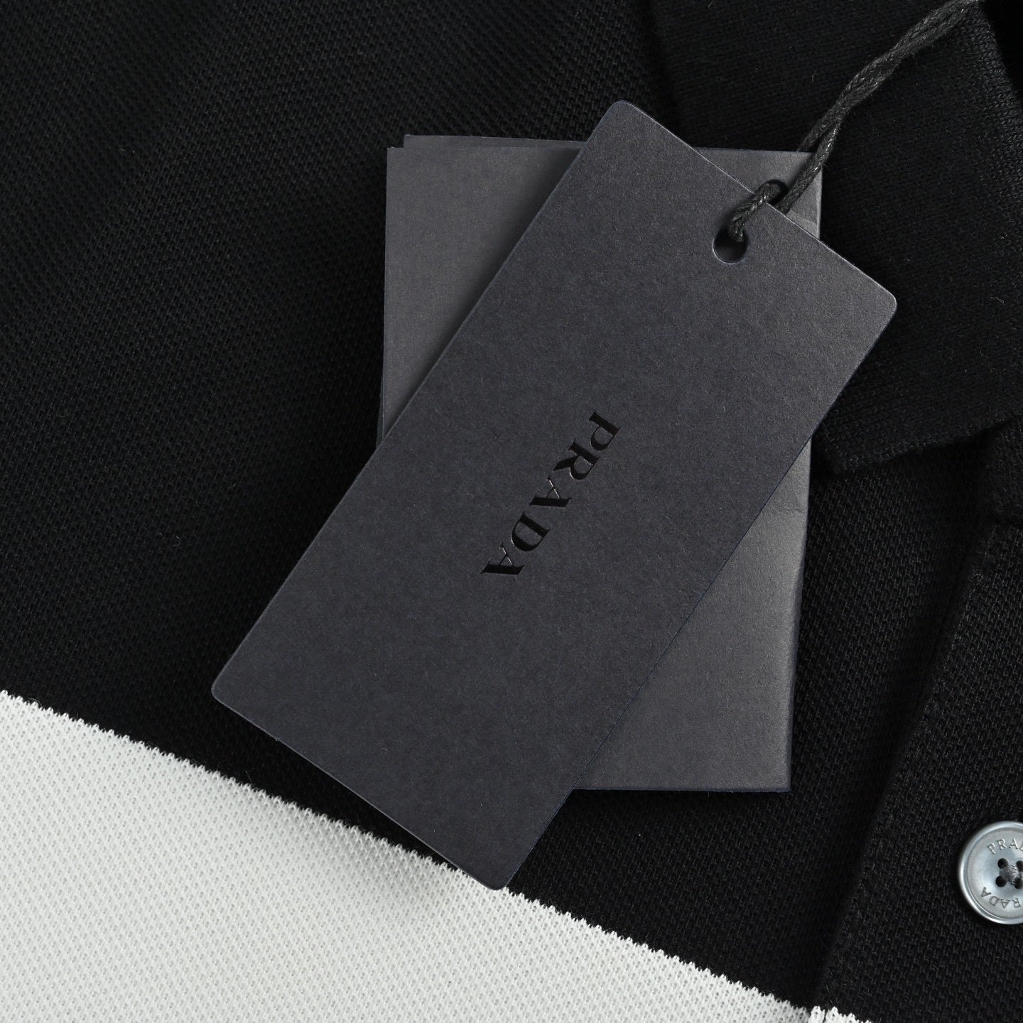 Striped Patchwork Polo shirt