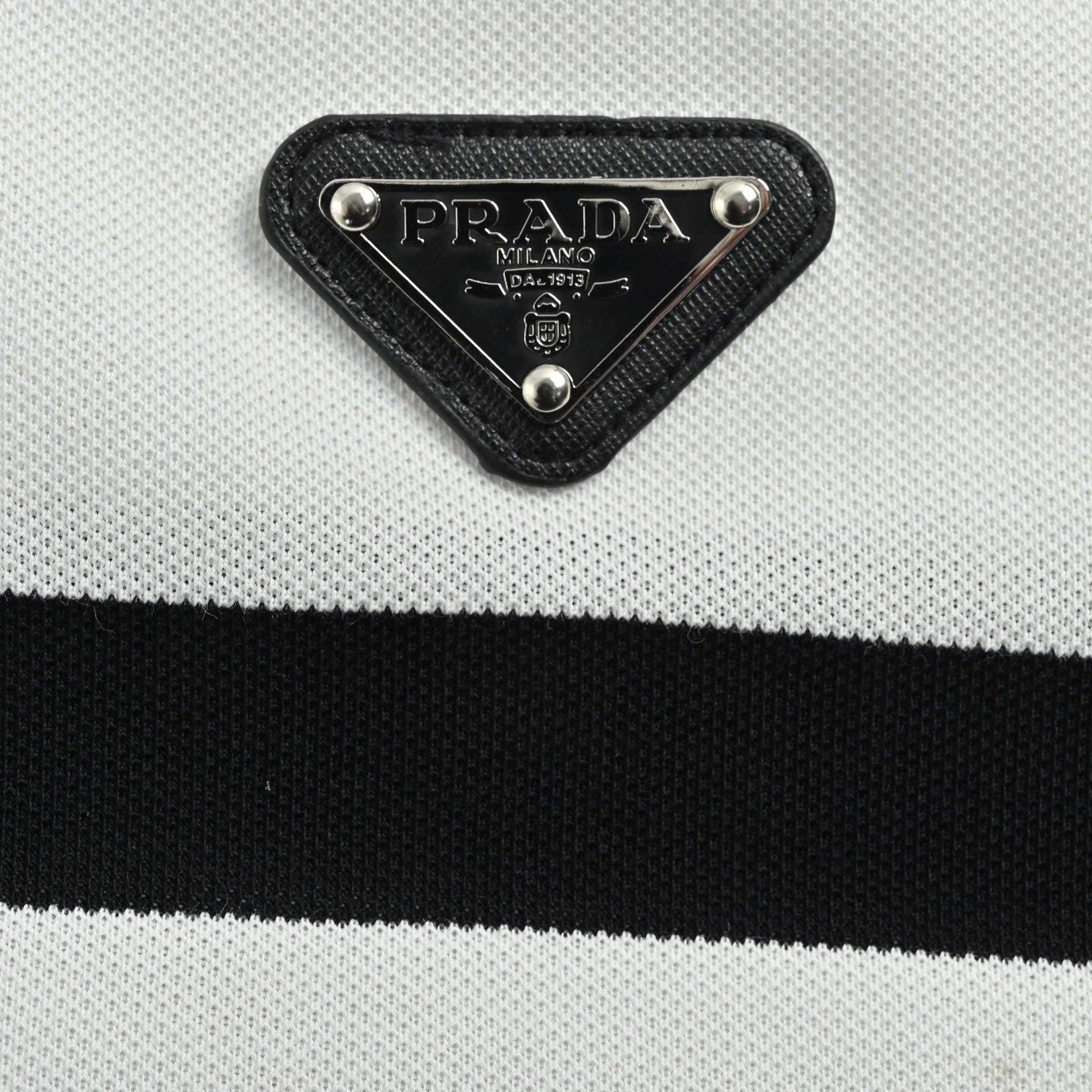 Striped Patchwork Polo shirt